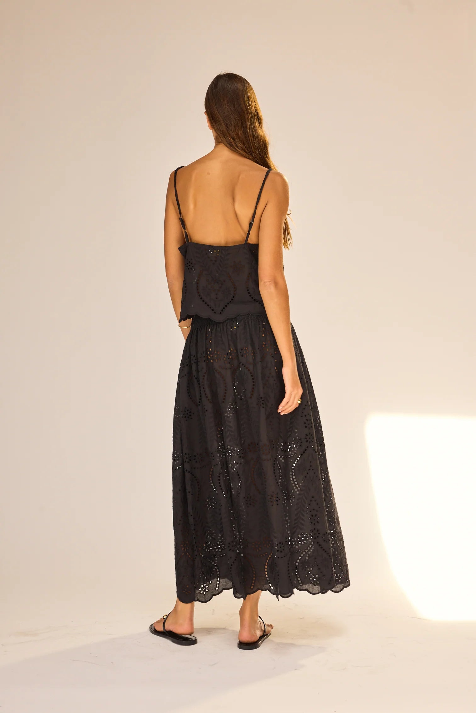 BELLA EMBROIDERED SKIRT