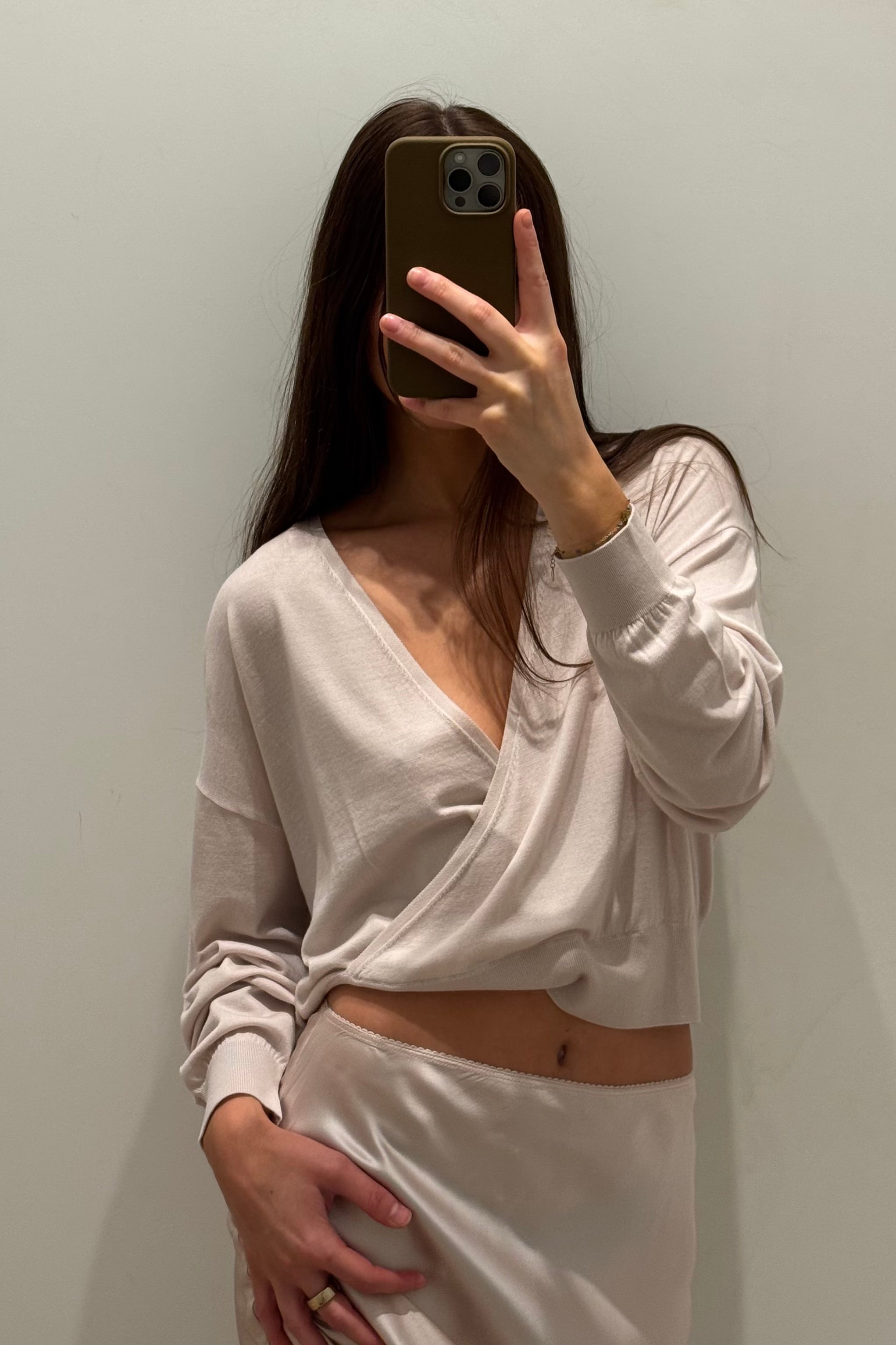 KODA B WRAP SWEATER