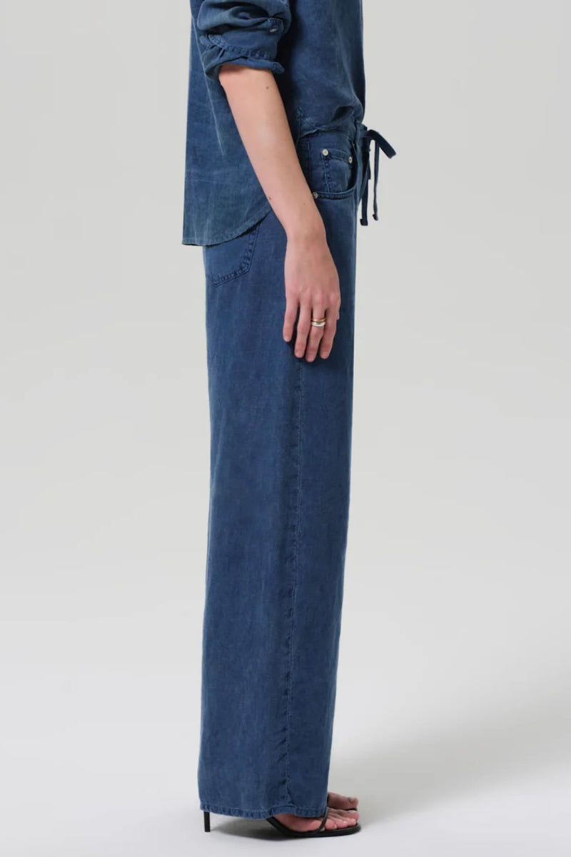 BRYNN DRAWSTRING LINEN TROUSER