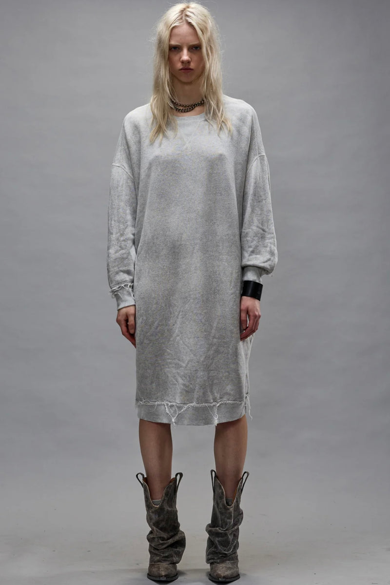 GRUNGE SWEATSHIRT DRESS