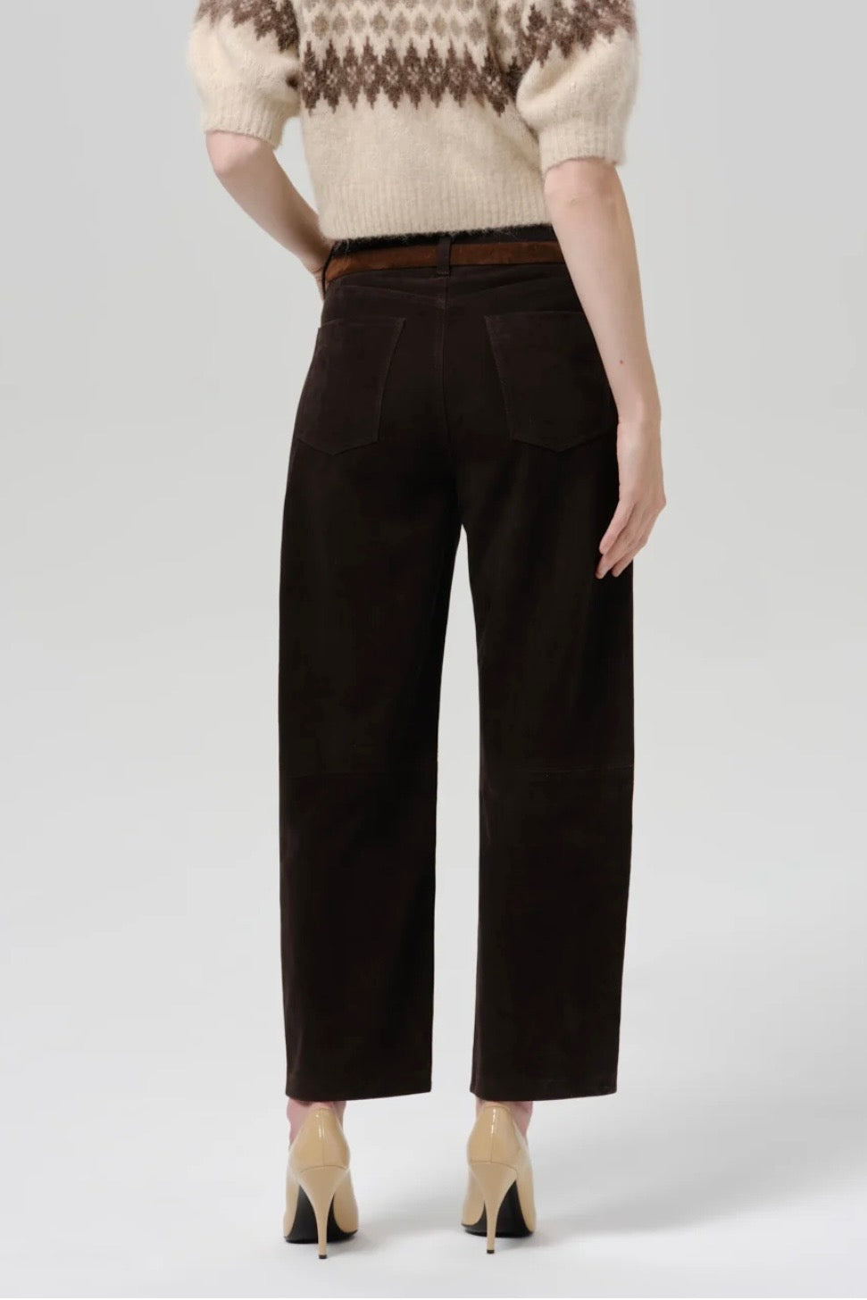 MIRO RELAXED SUEDE PANT