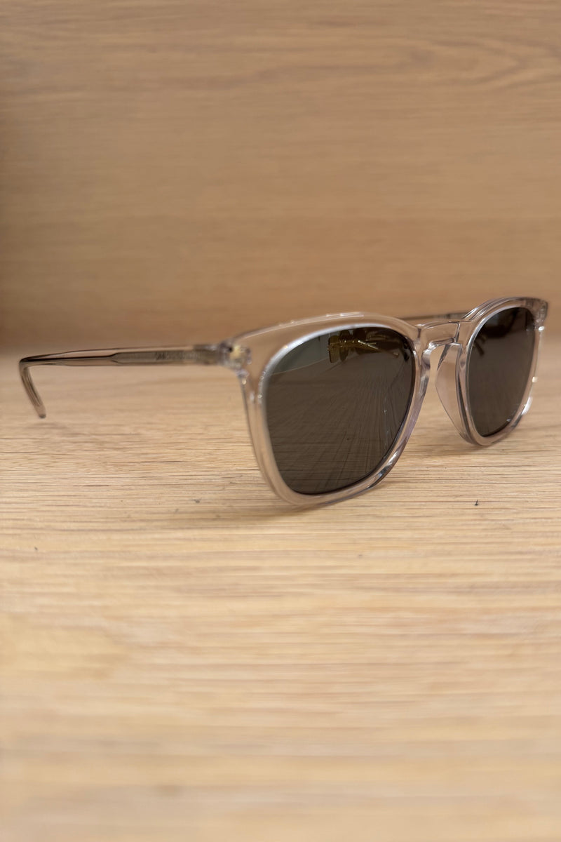 CLEAR ROUND SUNGLASSES - SL 623