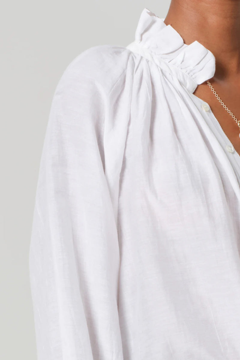 IRIS RUFFLED TOP