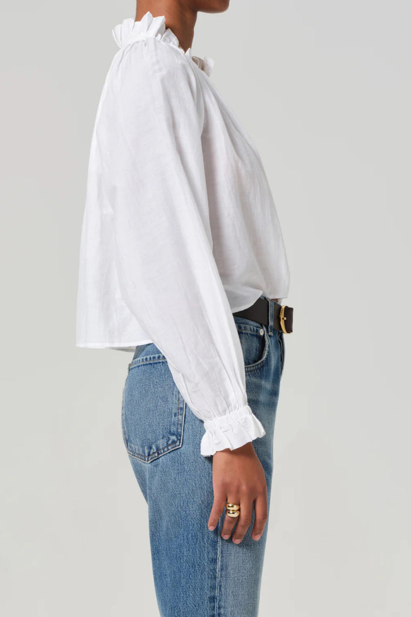 IRIS RUFFLED TOP