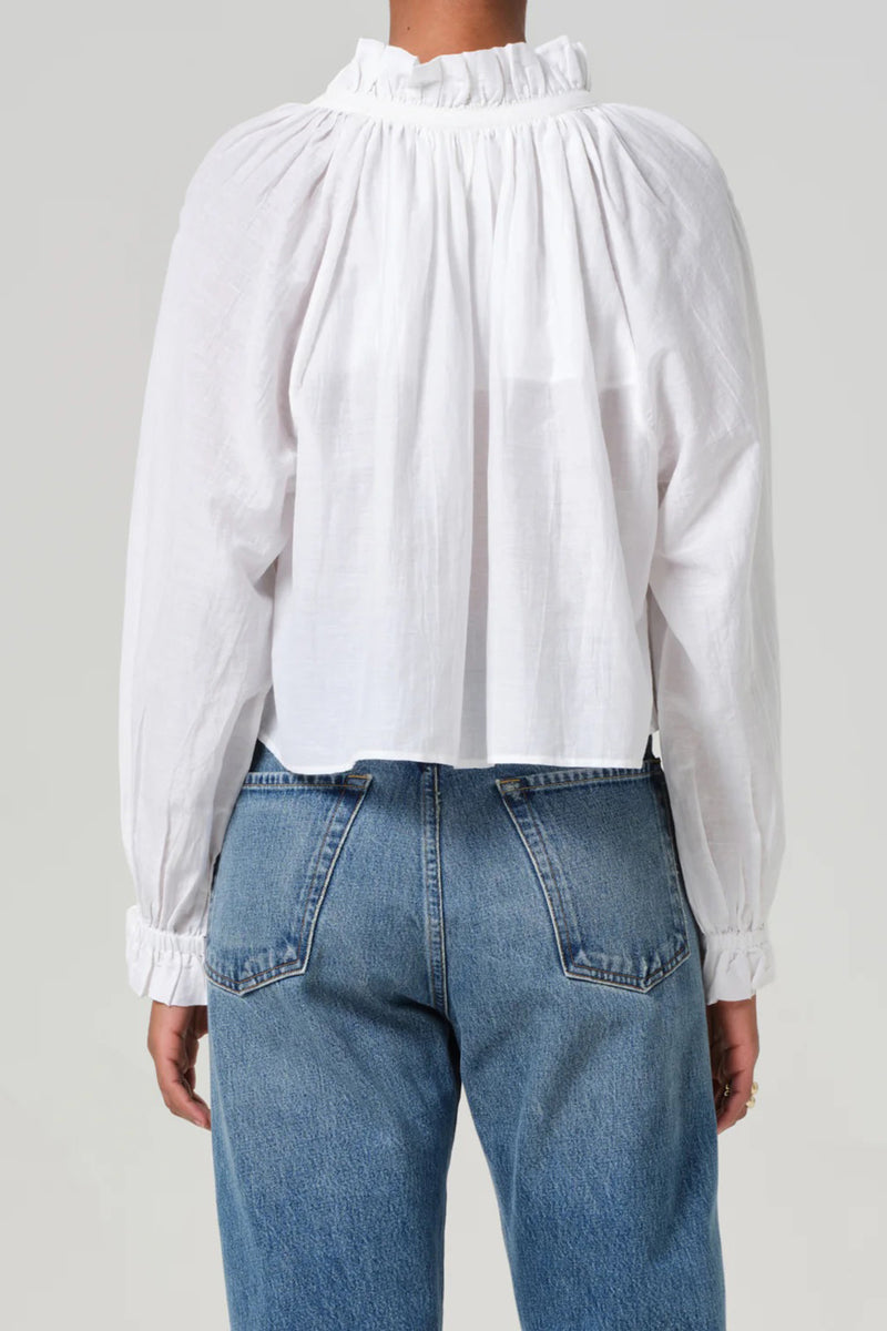 IRIS RUFFLED TOP