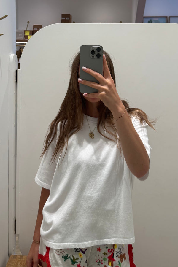 THE TRACK CREWNECK T-SHIRT