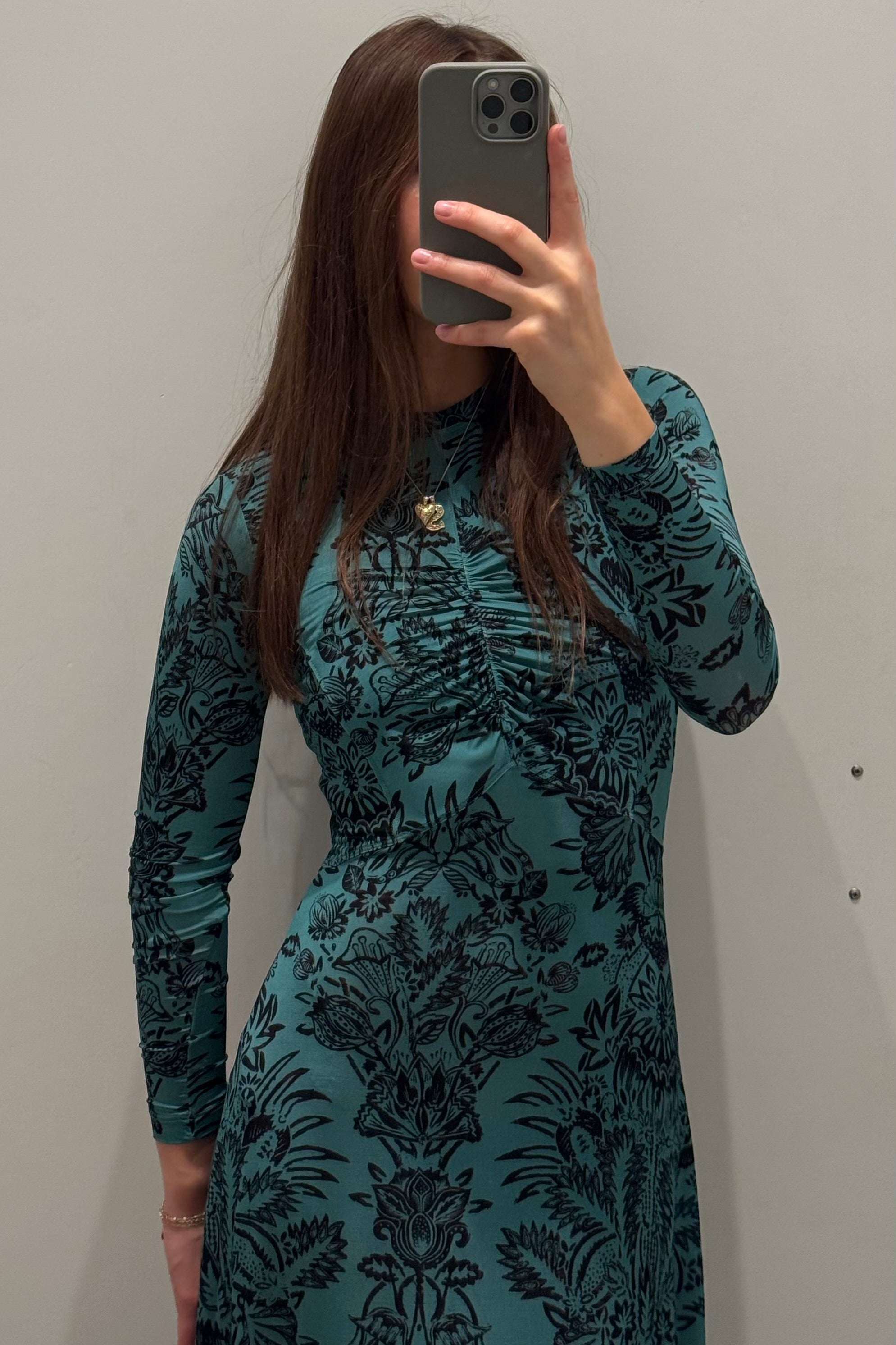 NAIA RUCHED DRESS