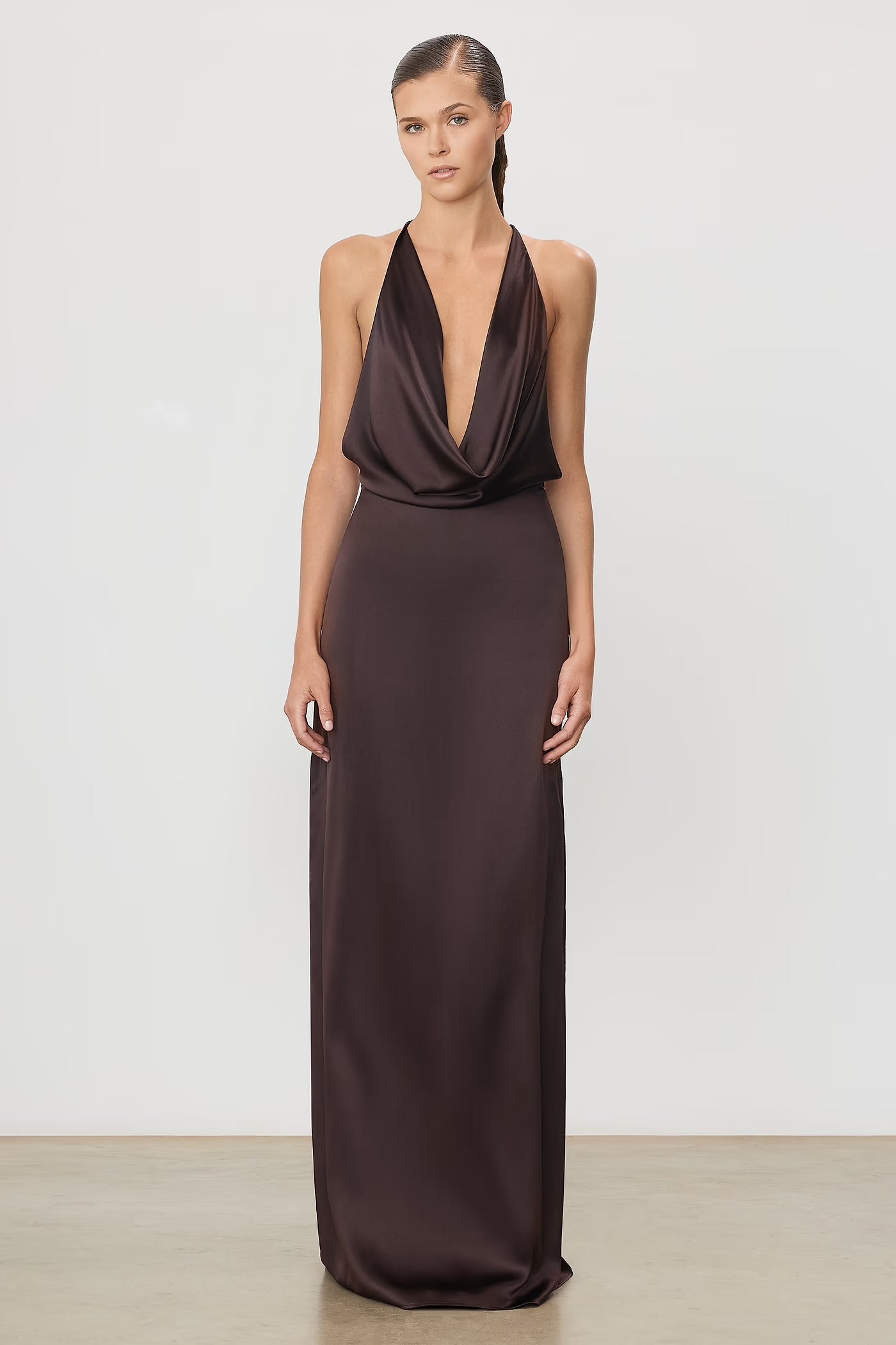 CARLA SILK MAXI DRESS