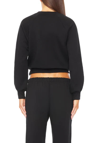 SHRUNKEN RAGLAN SWEATSHIRT
