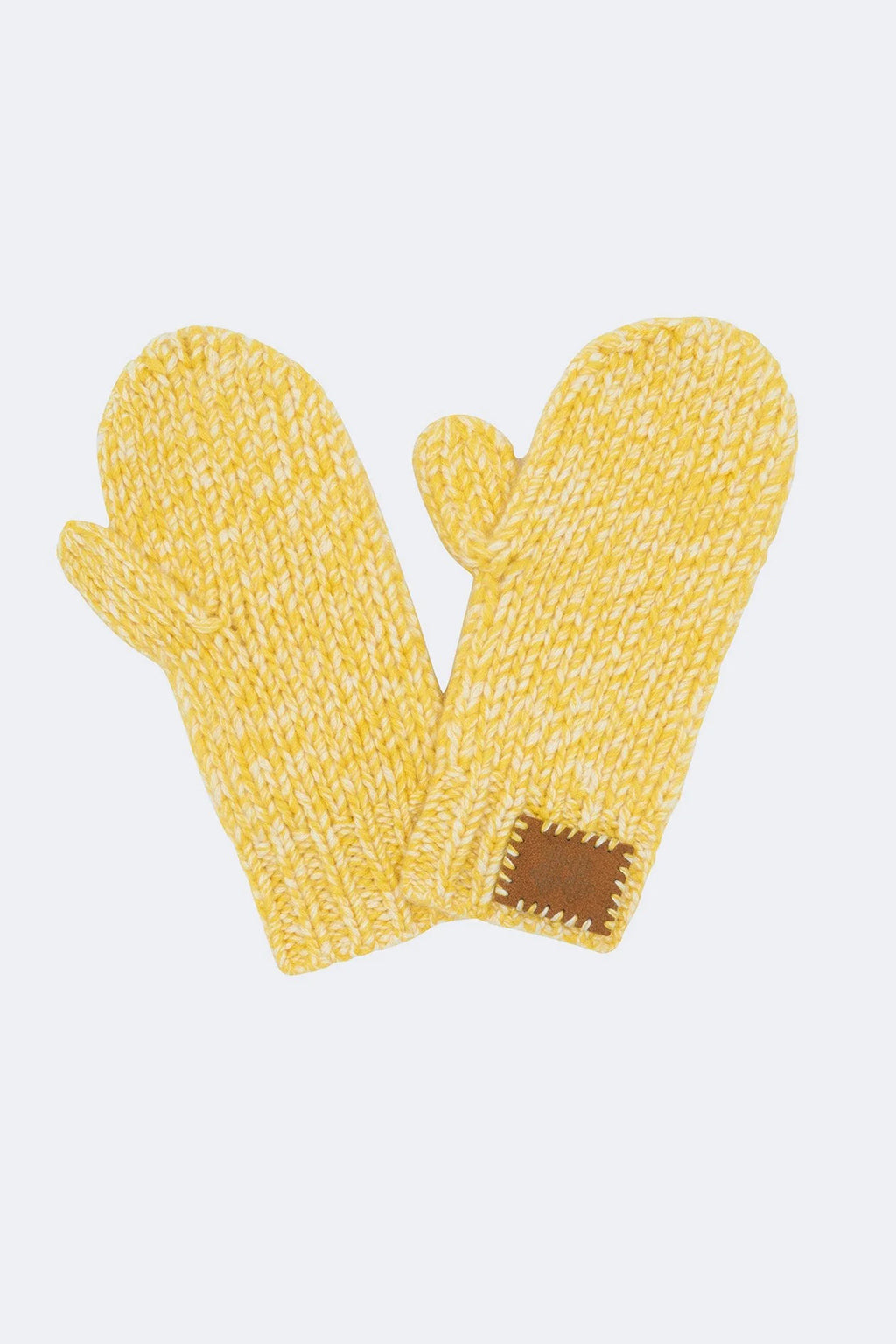 TWEED CASHMERE MITTENS