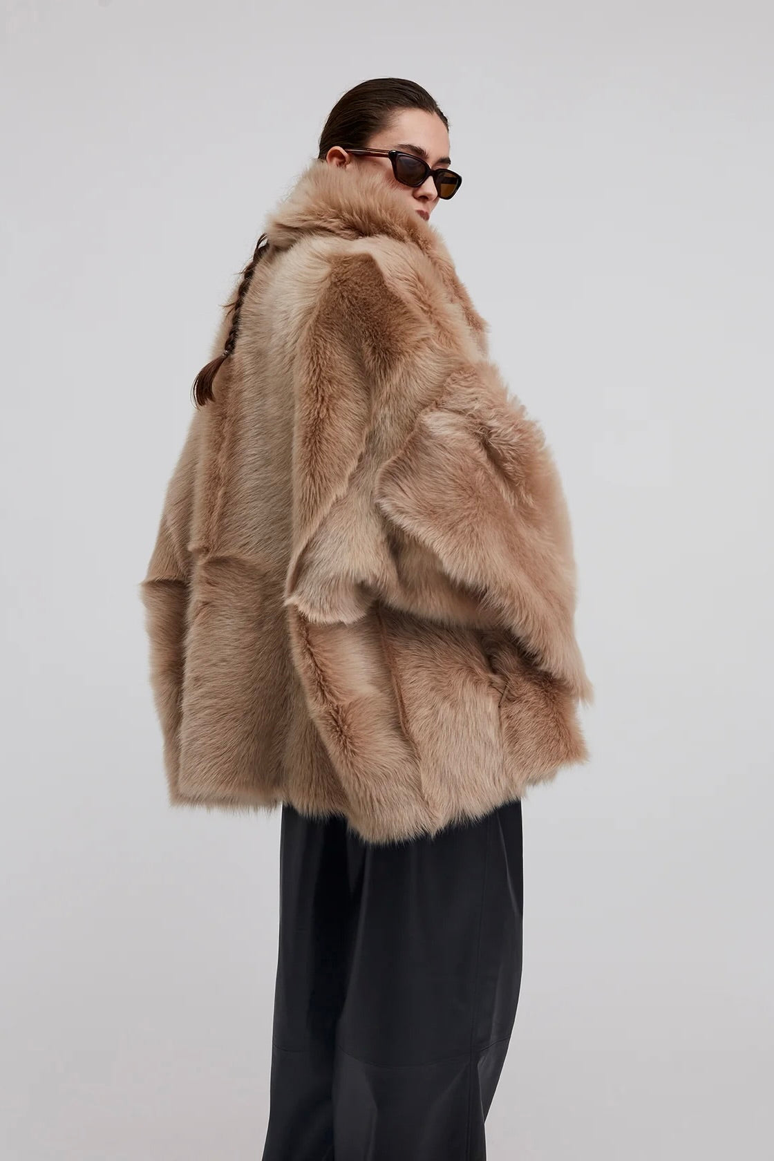 JENS REVERSIBLE SHEARLING COAT