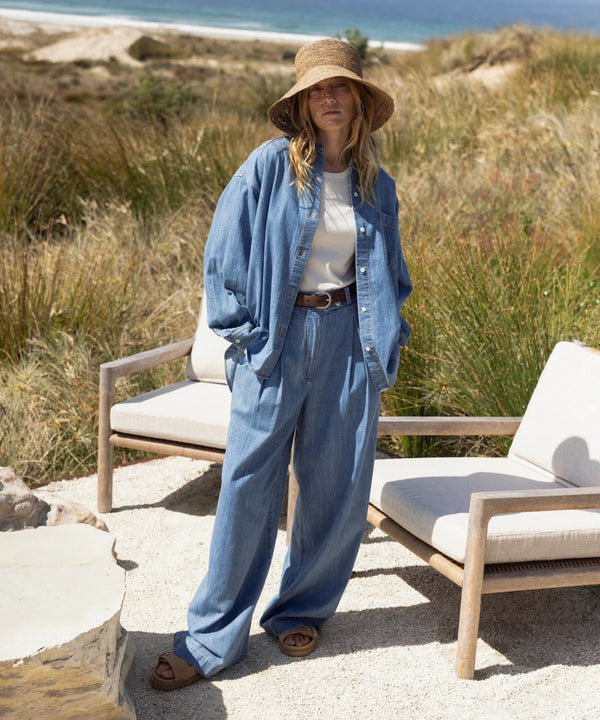 DENIM NEWPORT TROUSER