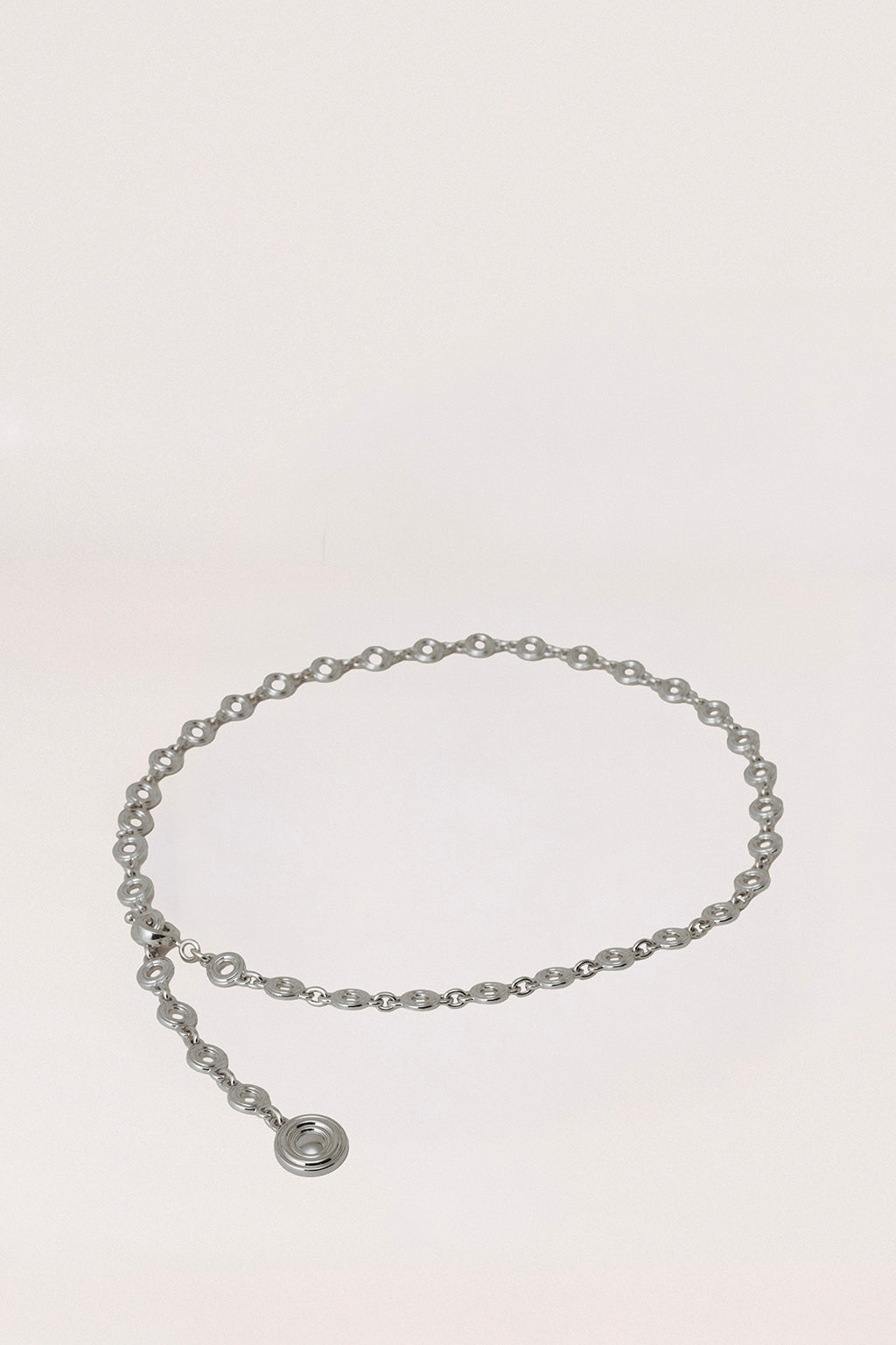 ELYSEES CHAIN BELT IN SILVER