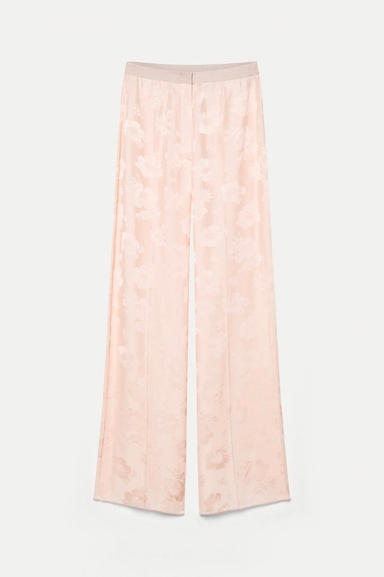 JACQUARD BOUQUET TROUSER