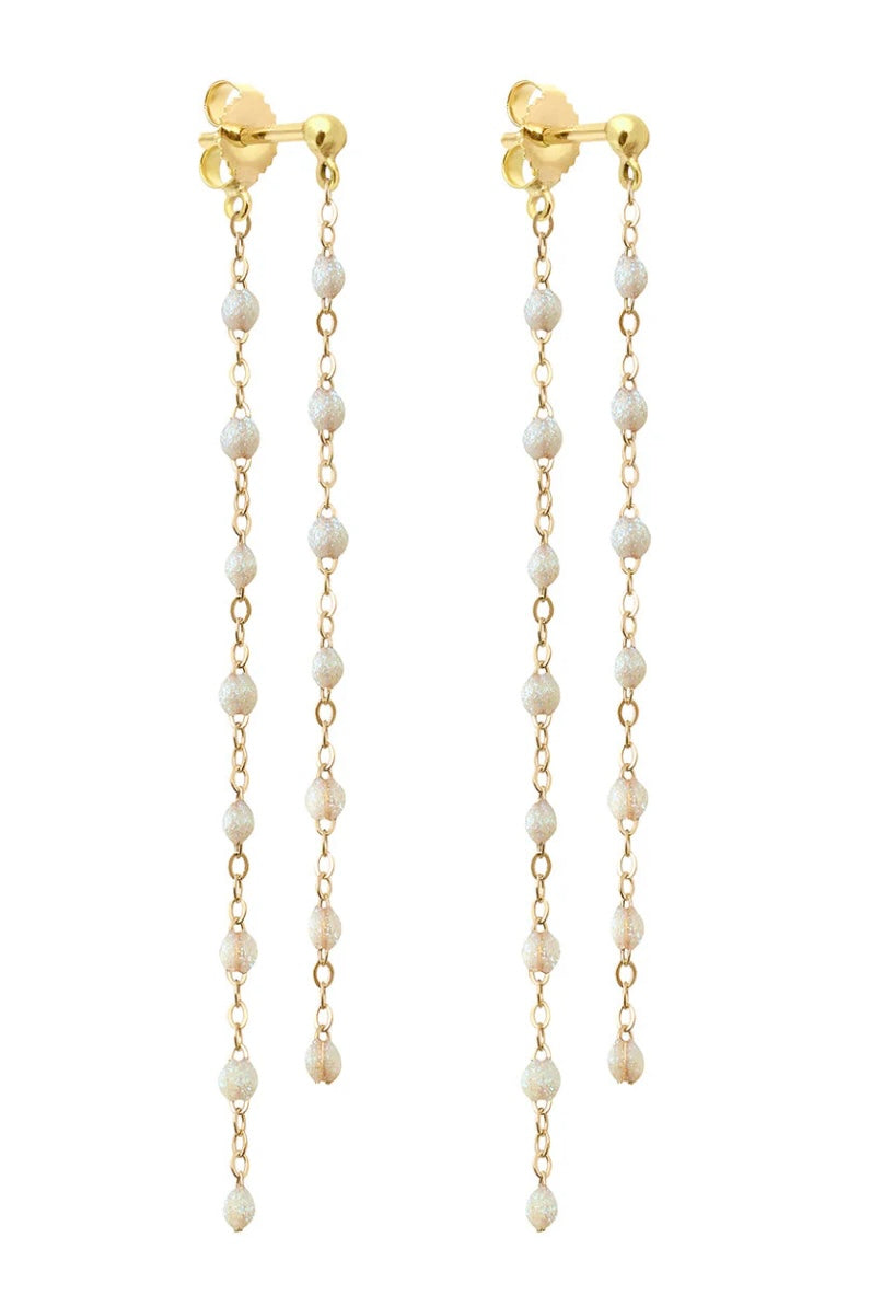 CLASSIC DANCING EARRINGS IN OPAL *pre-order*