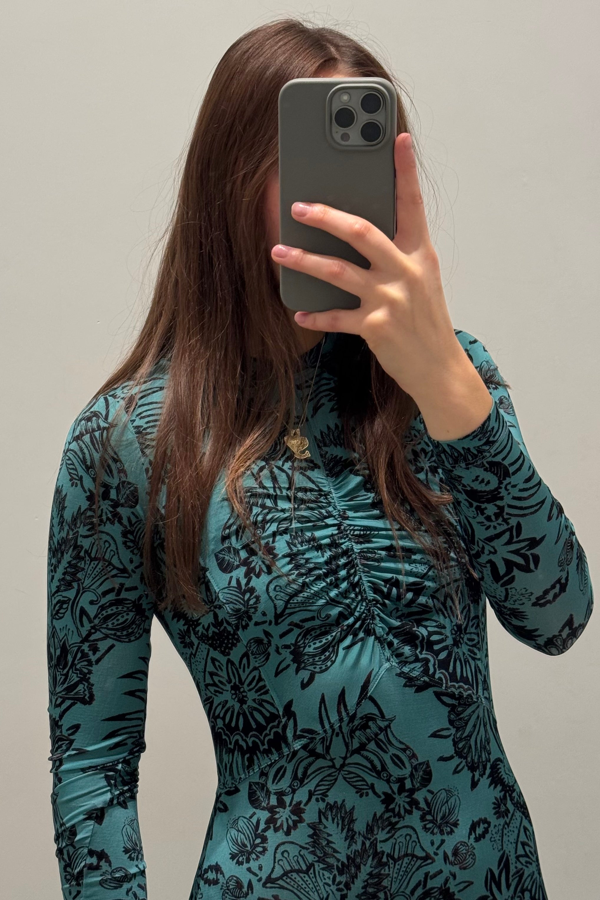 NAIA RUCHED DRESS