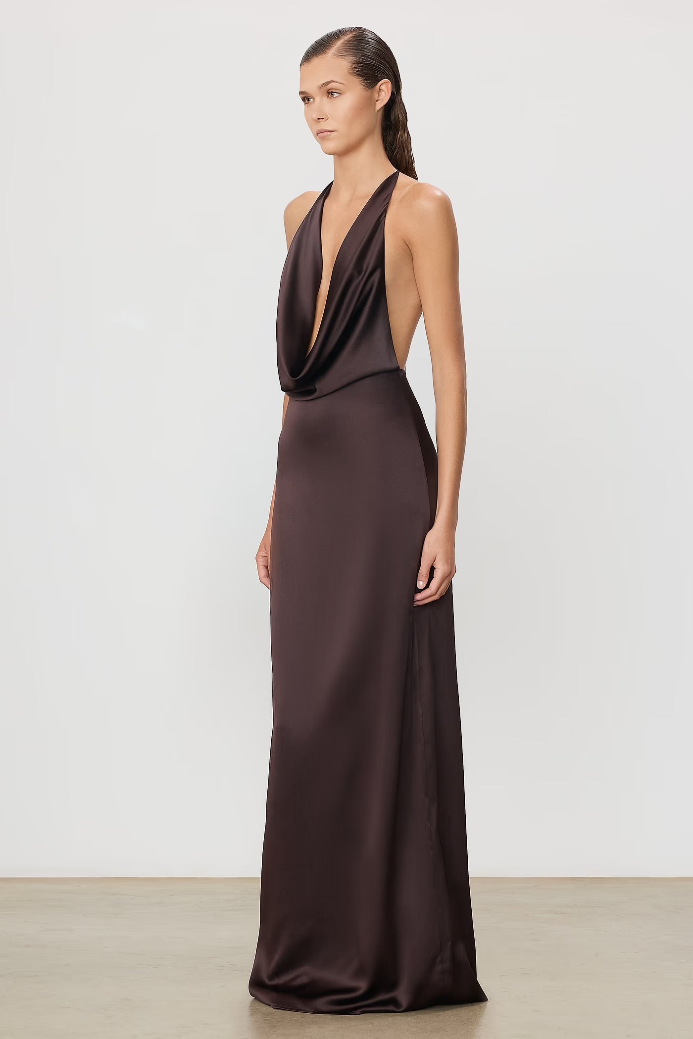 CARLA SILK MAXI DRESS