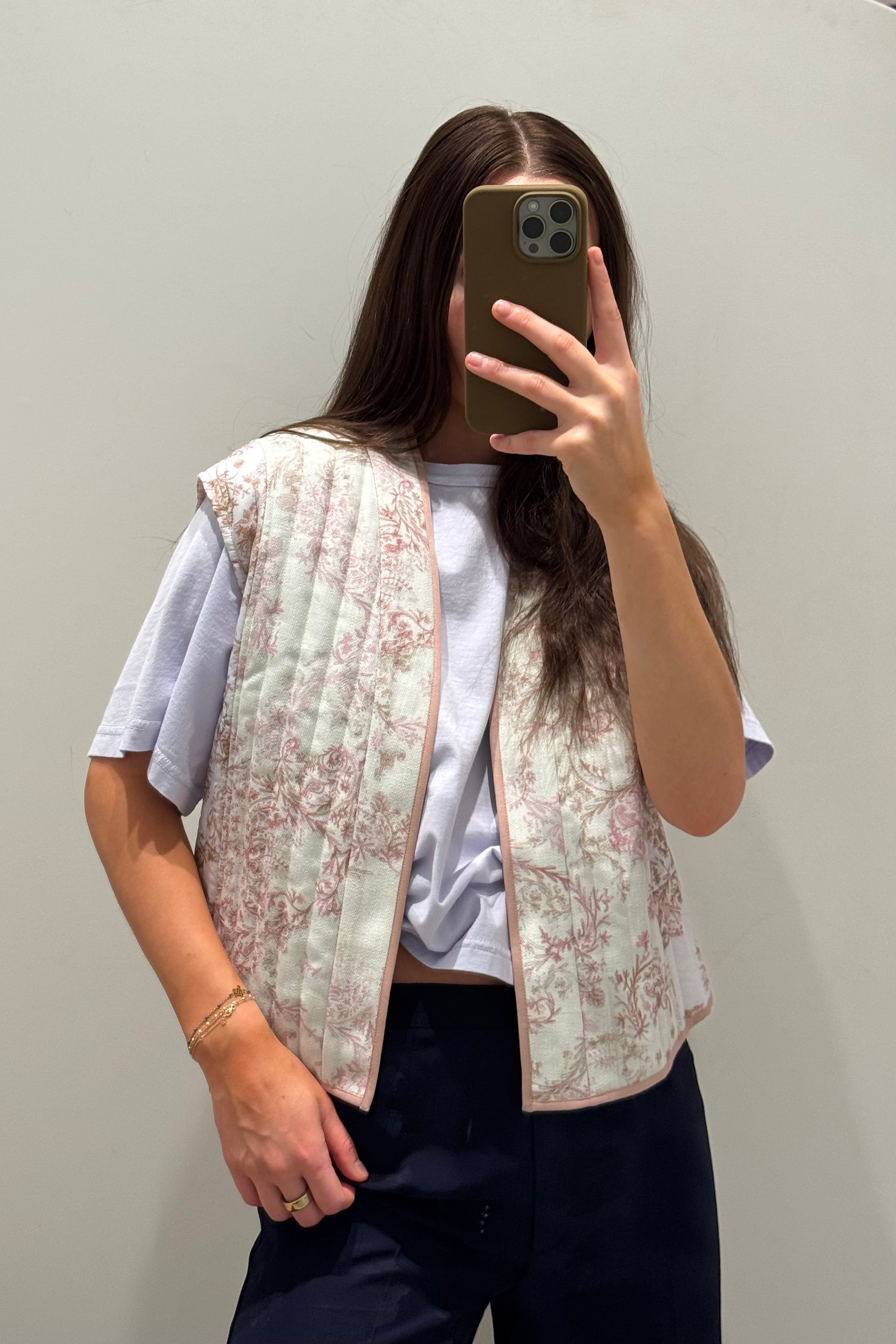 “NONTISCORDARDIME” DENIM VEST