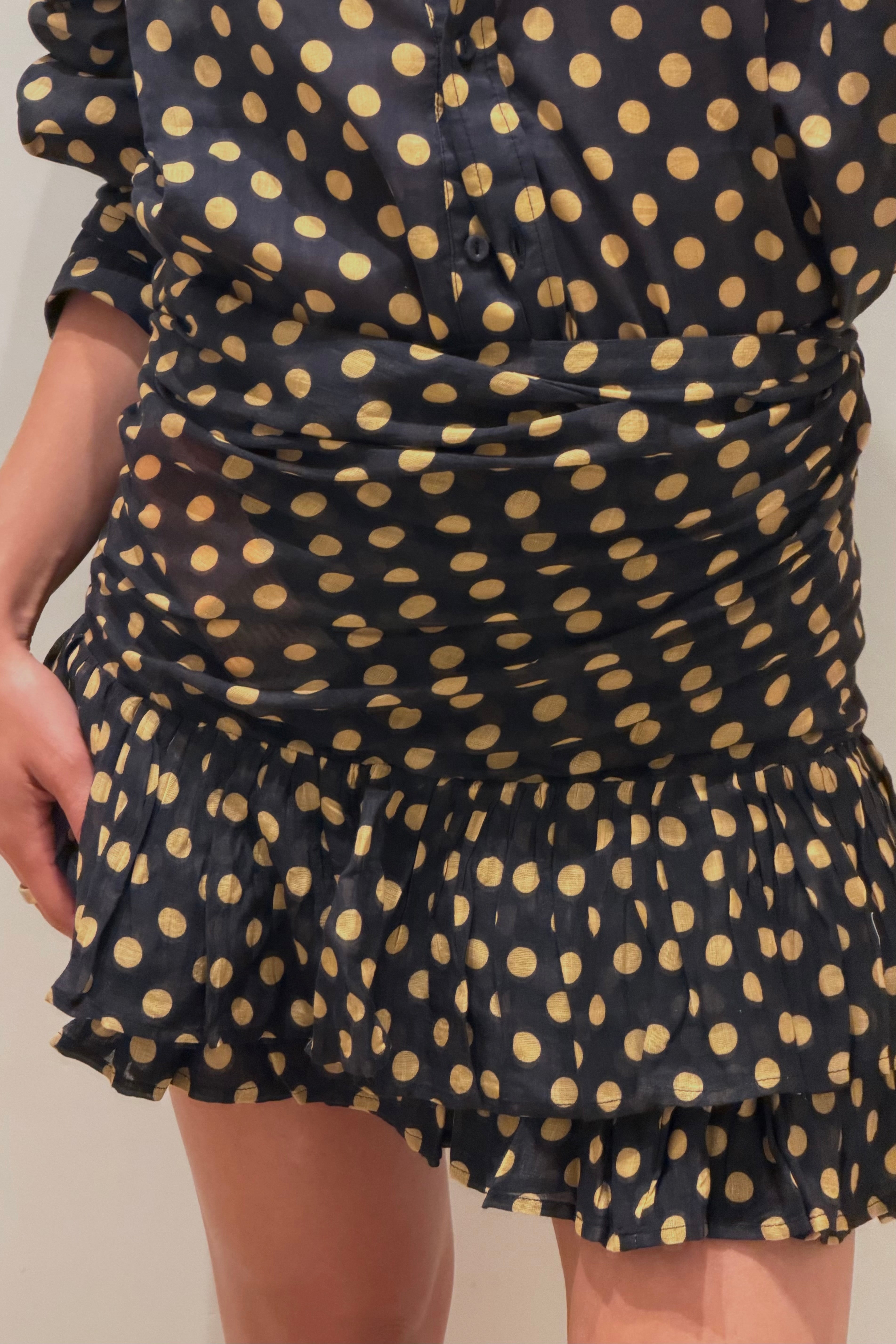 MINI RUFFLE POWER PAREO