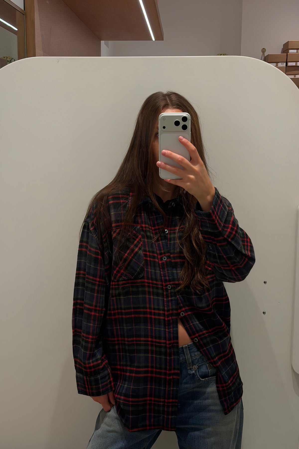 DROP NECK WORKSHIRT