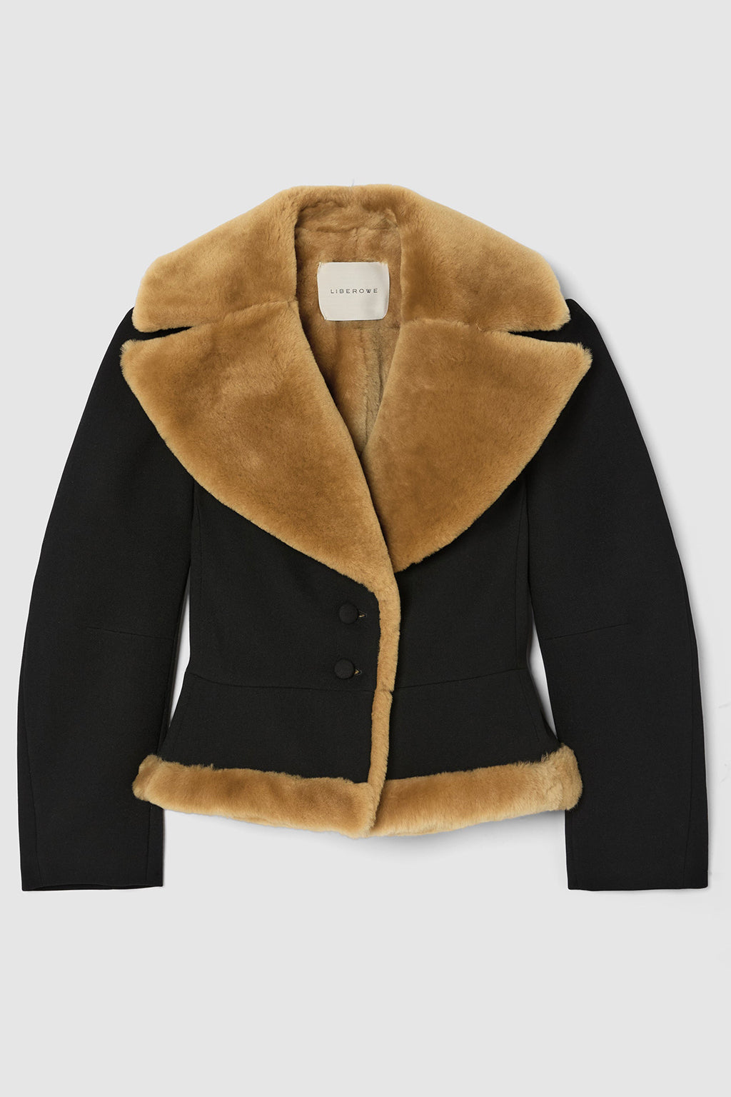 JIANI JACKET WITH SHEARLING COLLAR *pre-order*
