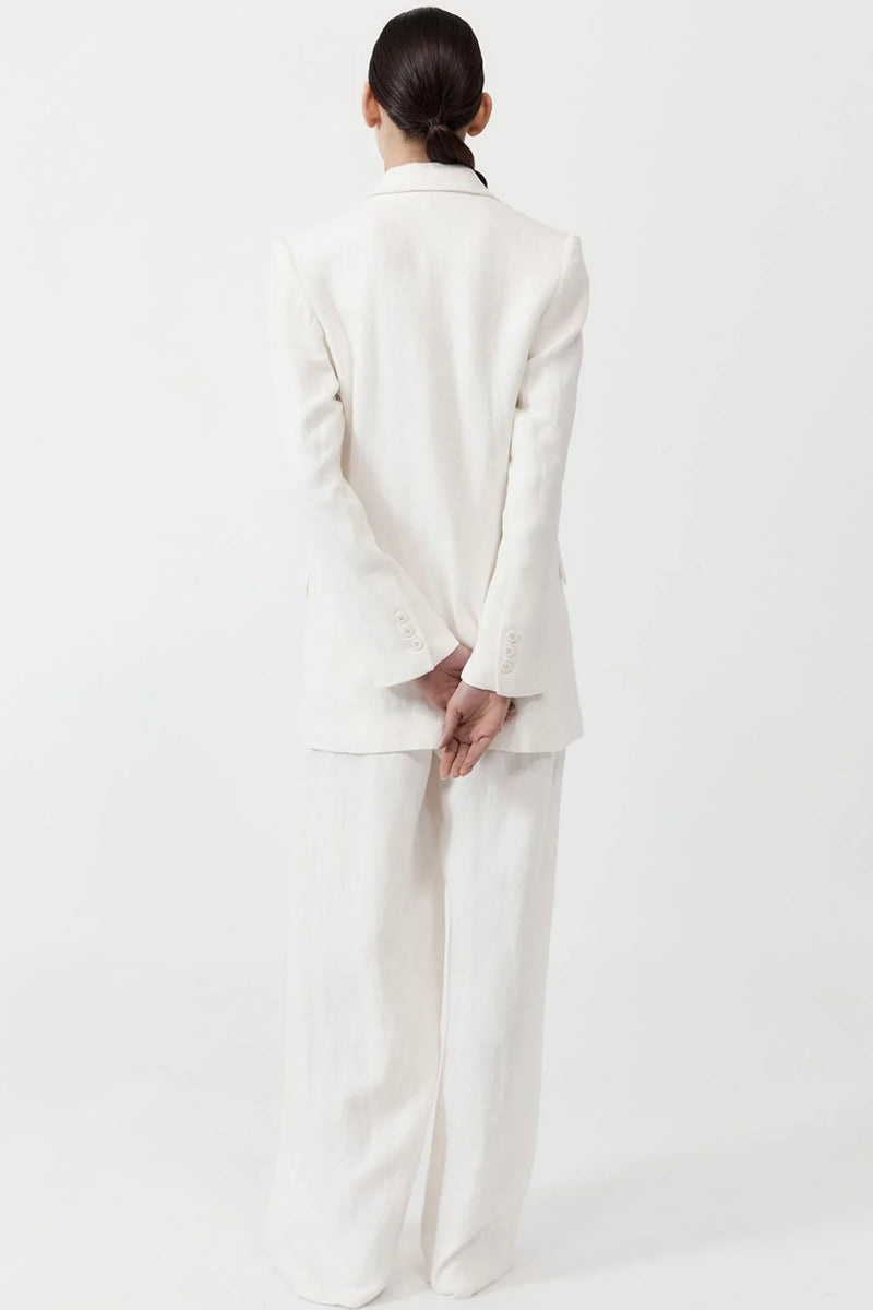 TAILORED LINEN PANTS