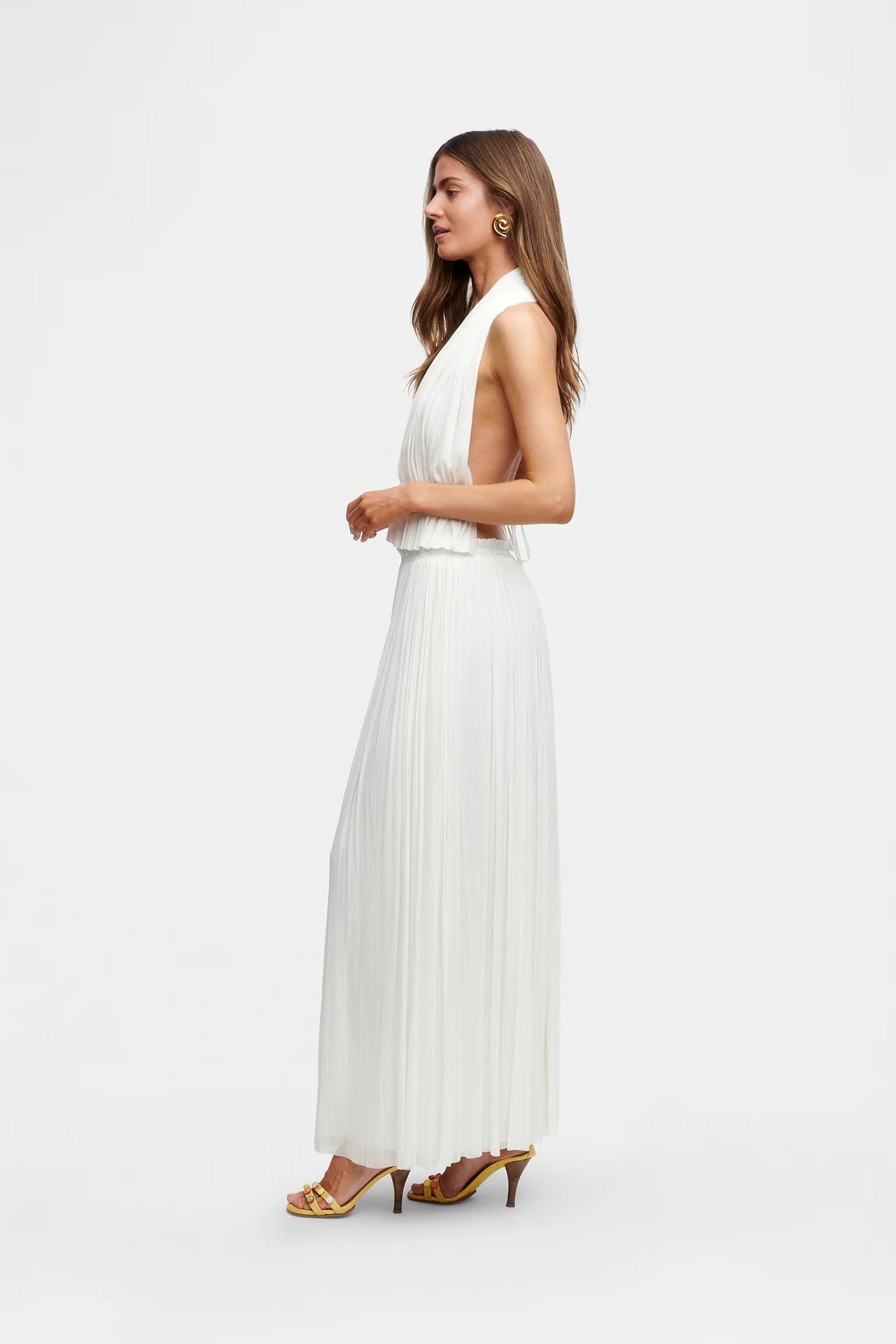 SILK TULLE SKIRT