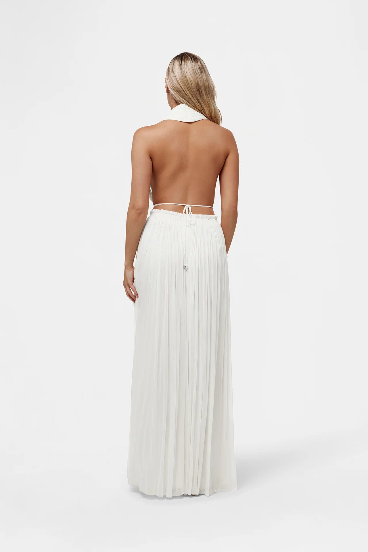 SILK TULLE TOP