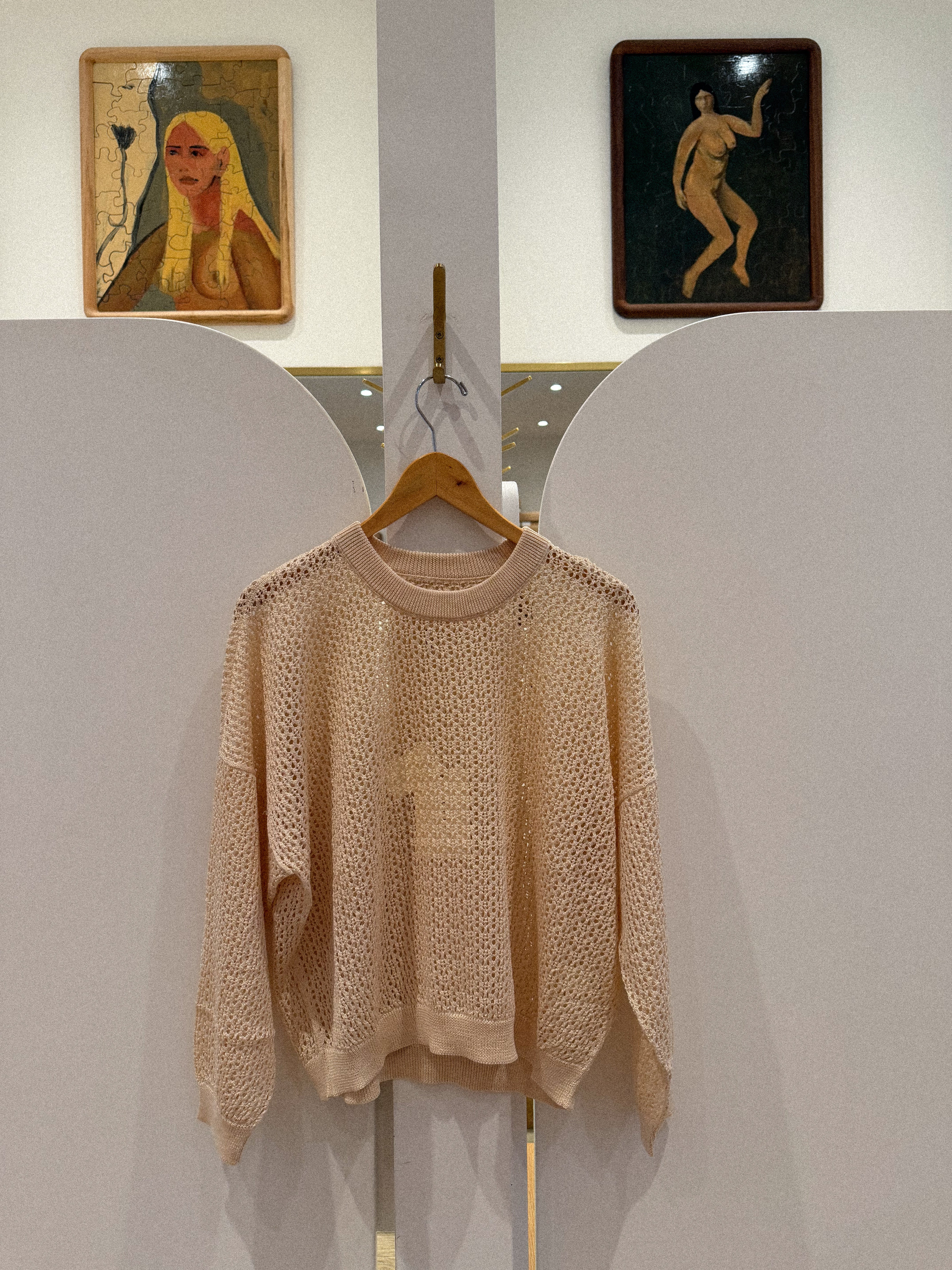 THE CROCHET COTTON PULLOVER