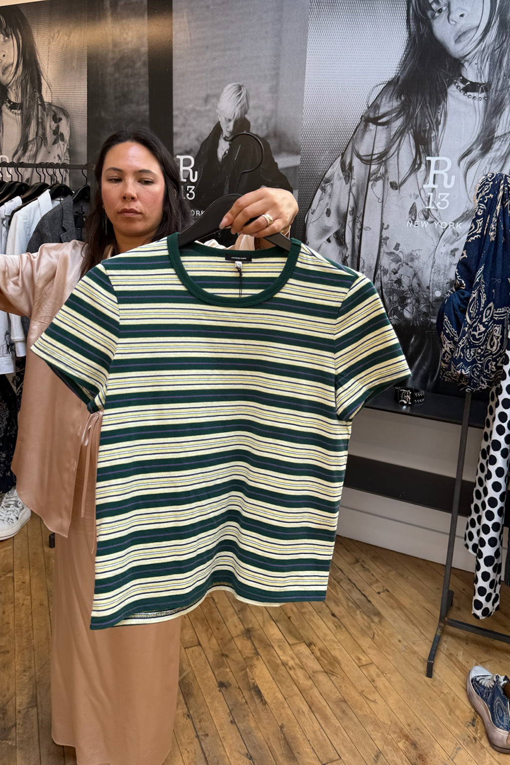 STRIPE BABY TEE