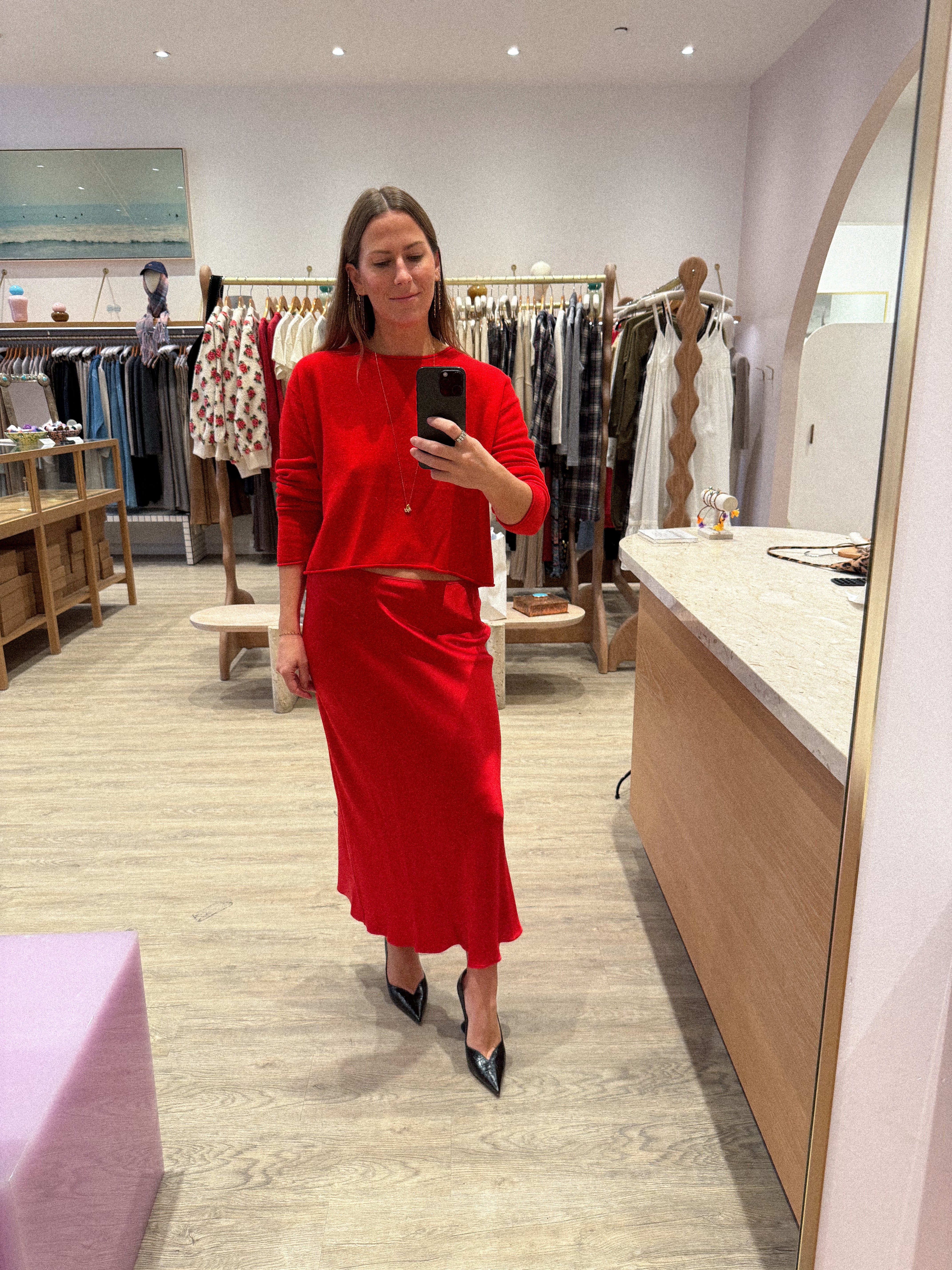 MIRANDA SILK SKIRT