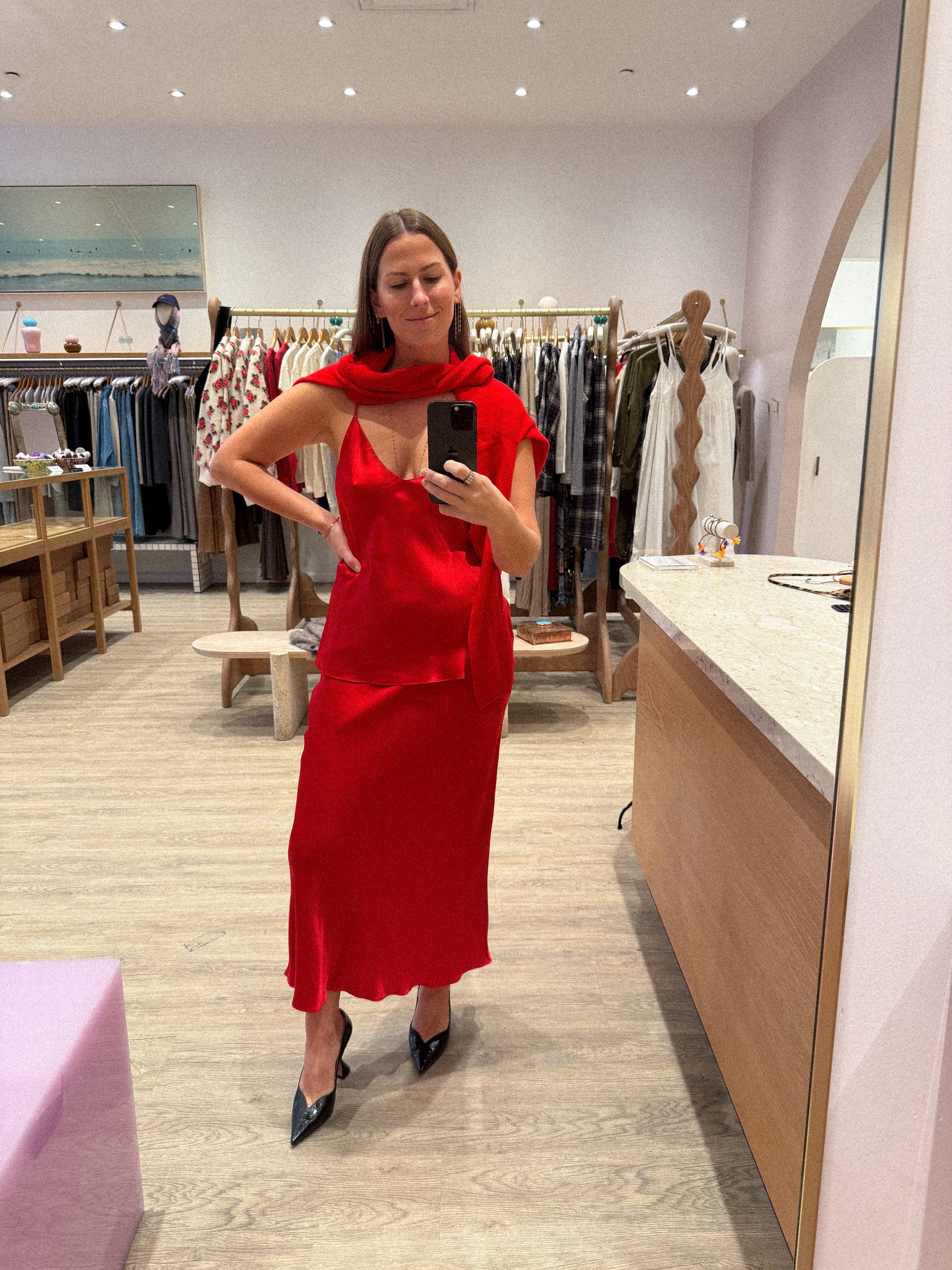 MIRANDA SILK SKIRT