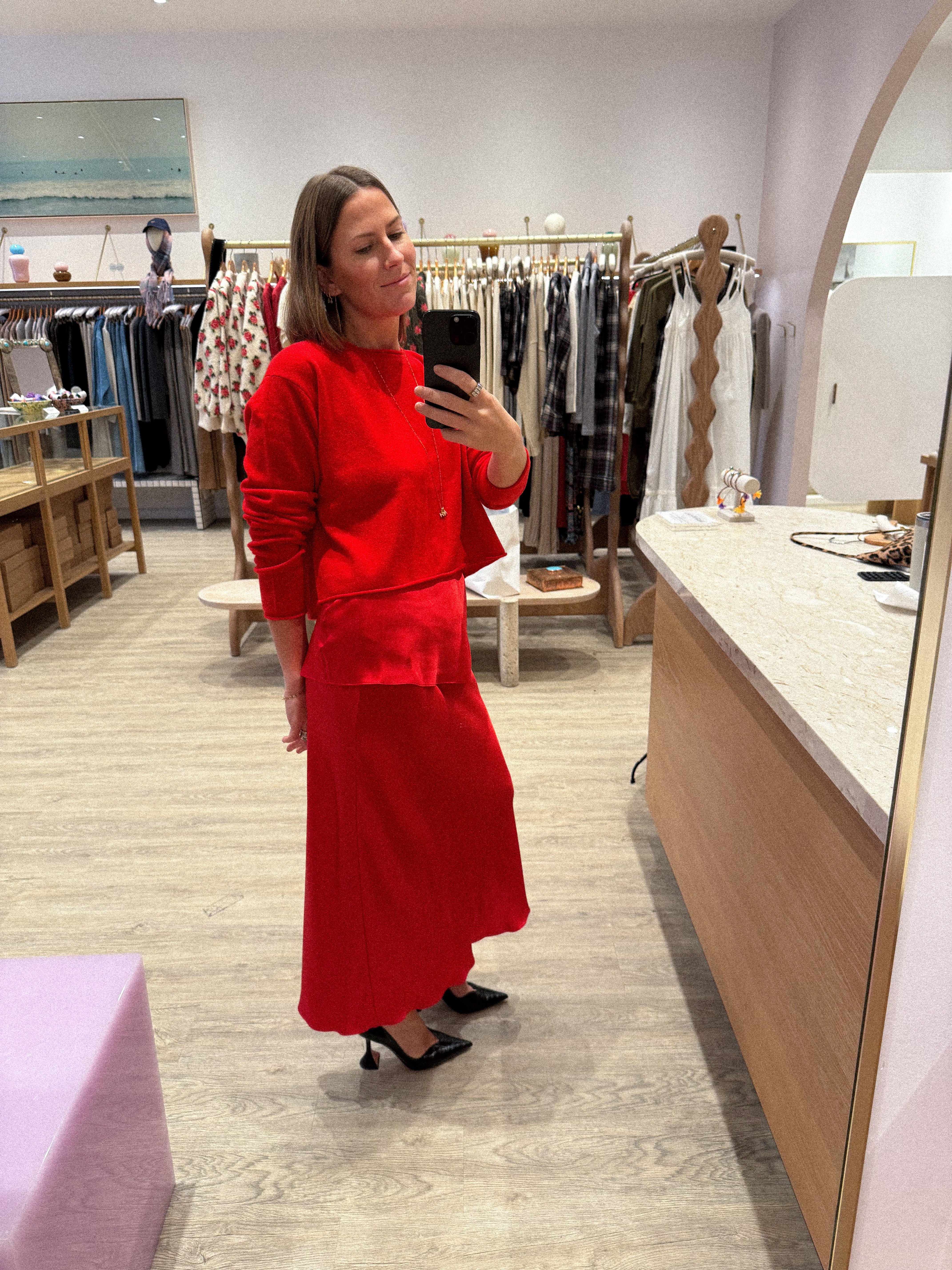 MIRANDA SILK SKIRT