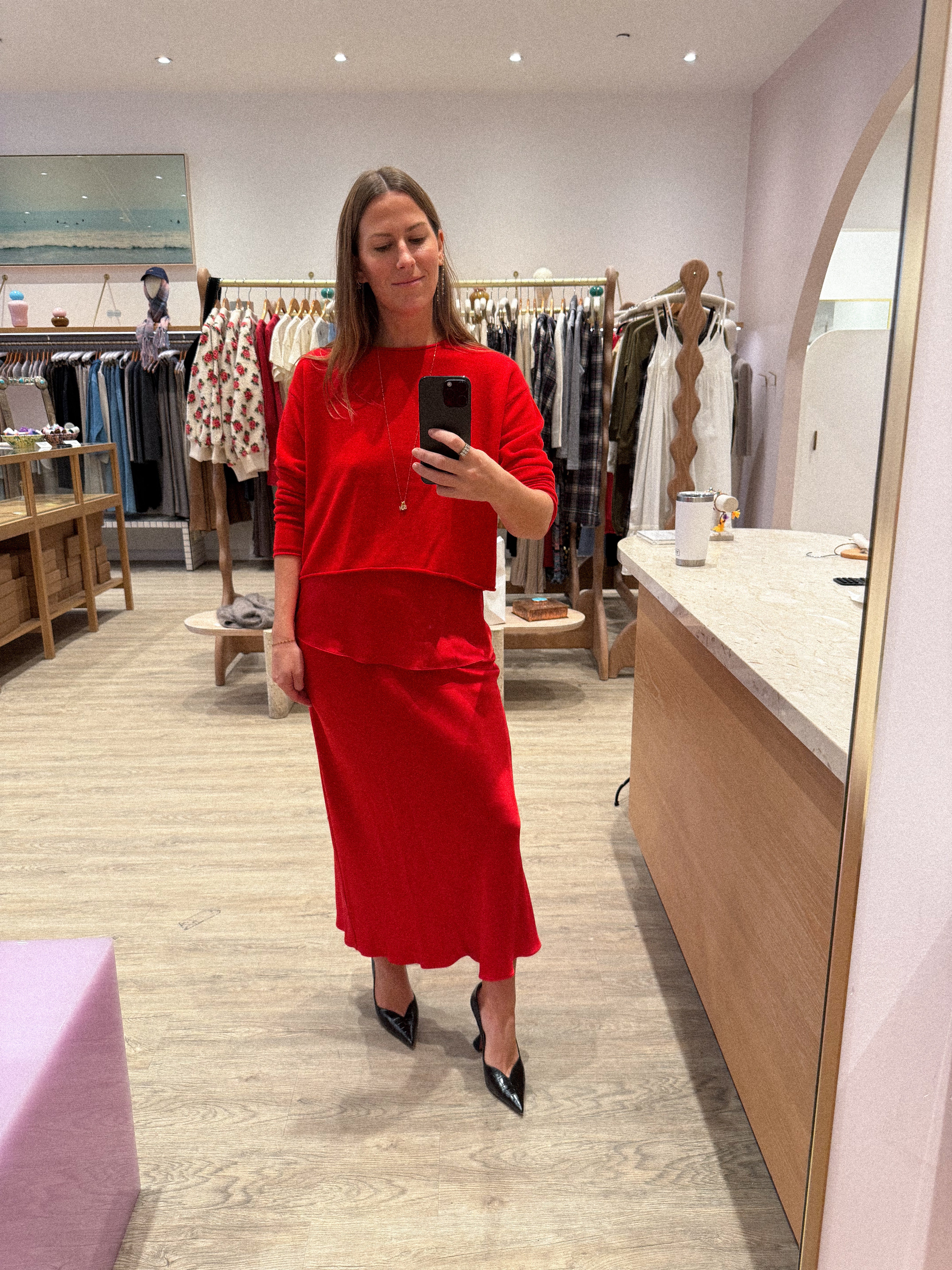 MIRANDA SILK SKIRT