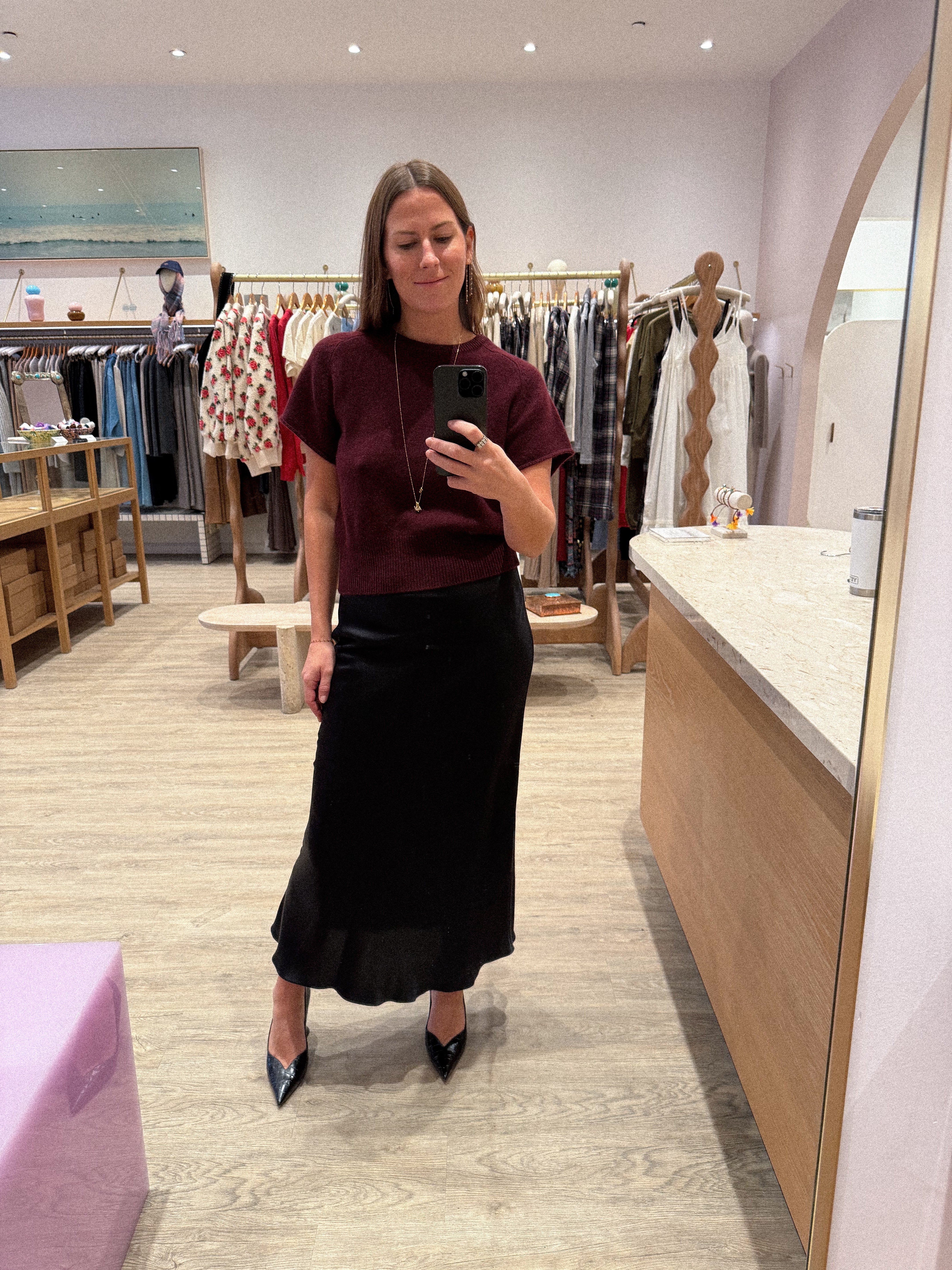 MIRANDA SILK SKIRT