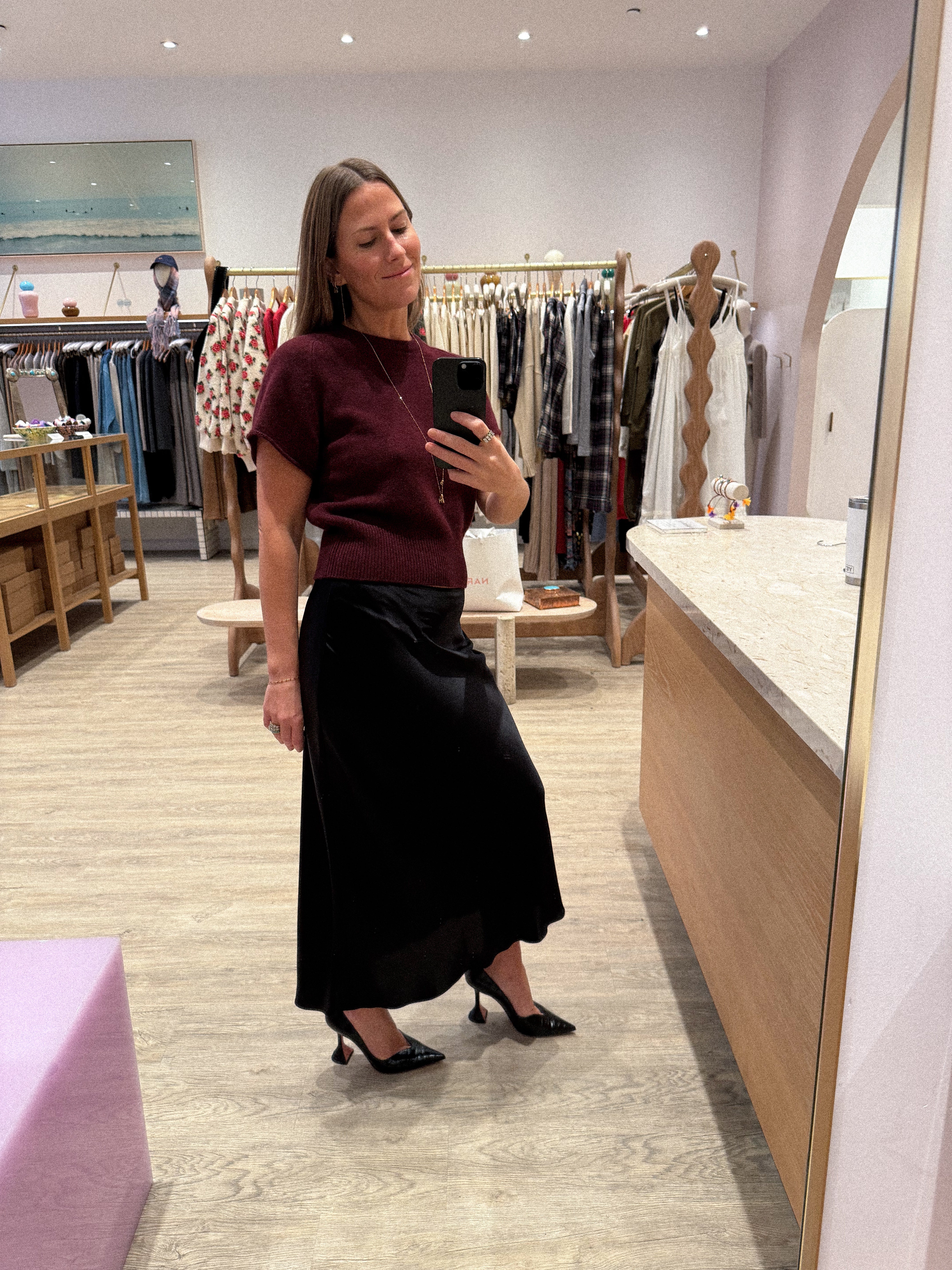 MIRANDA SILK SKIRT