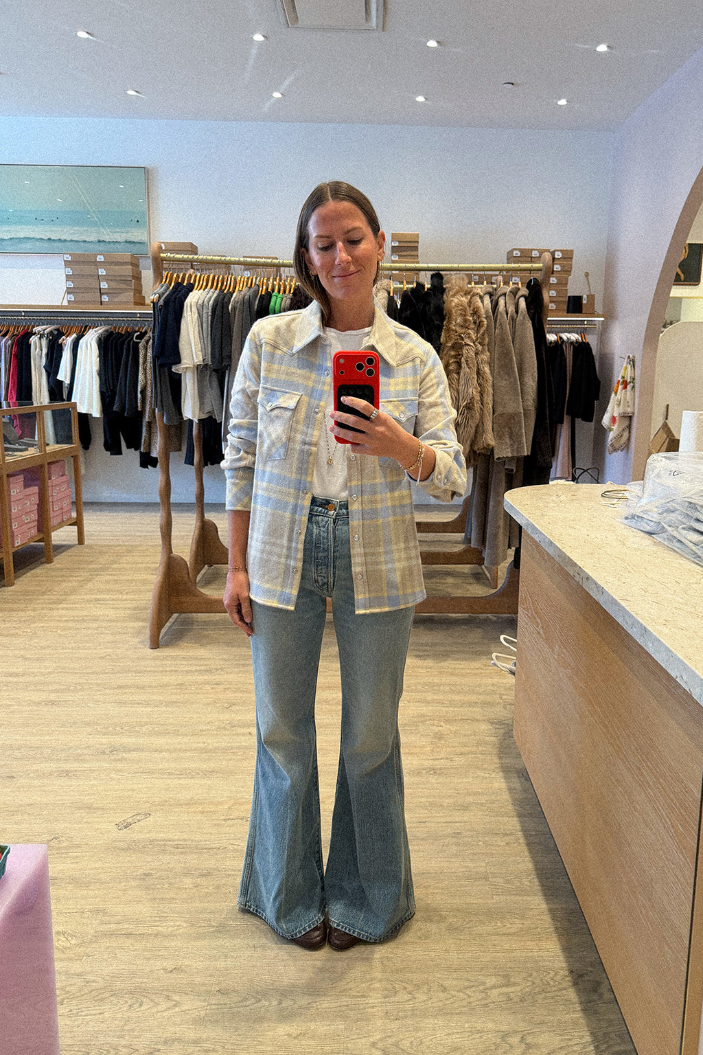 LUMBER CASHMERE SHIRT
