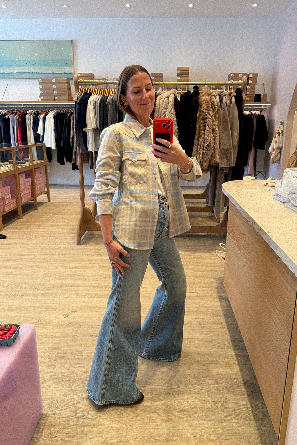LUMBER CASHMERE SHIRT
