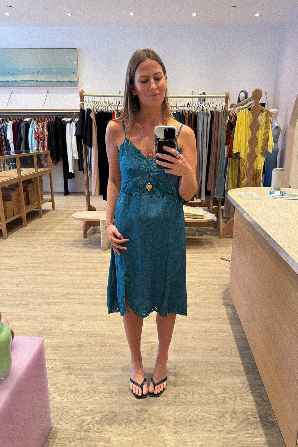 CANDICE SILK DRESS