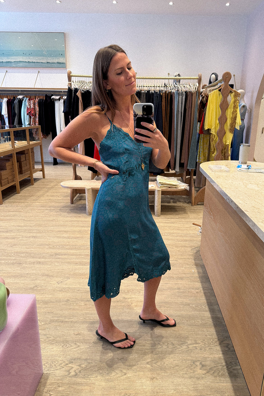 CANDICE SILK DRESS