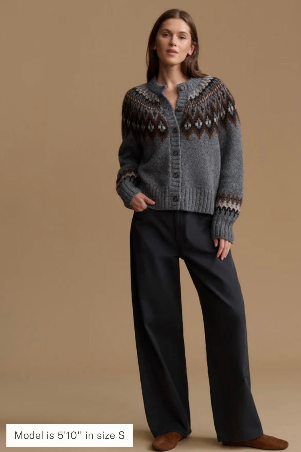 THATCHER CREWNECK CARDIGAN