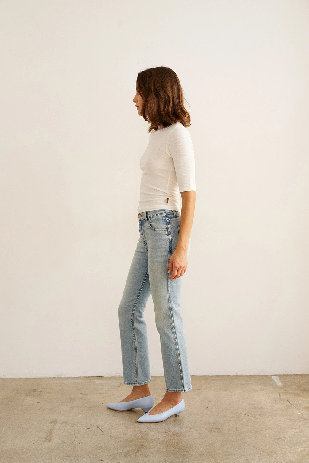 THE ROONEY JEAN IN MID LIGHT VINTAGE