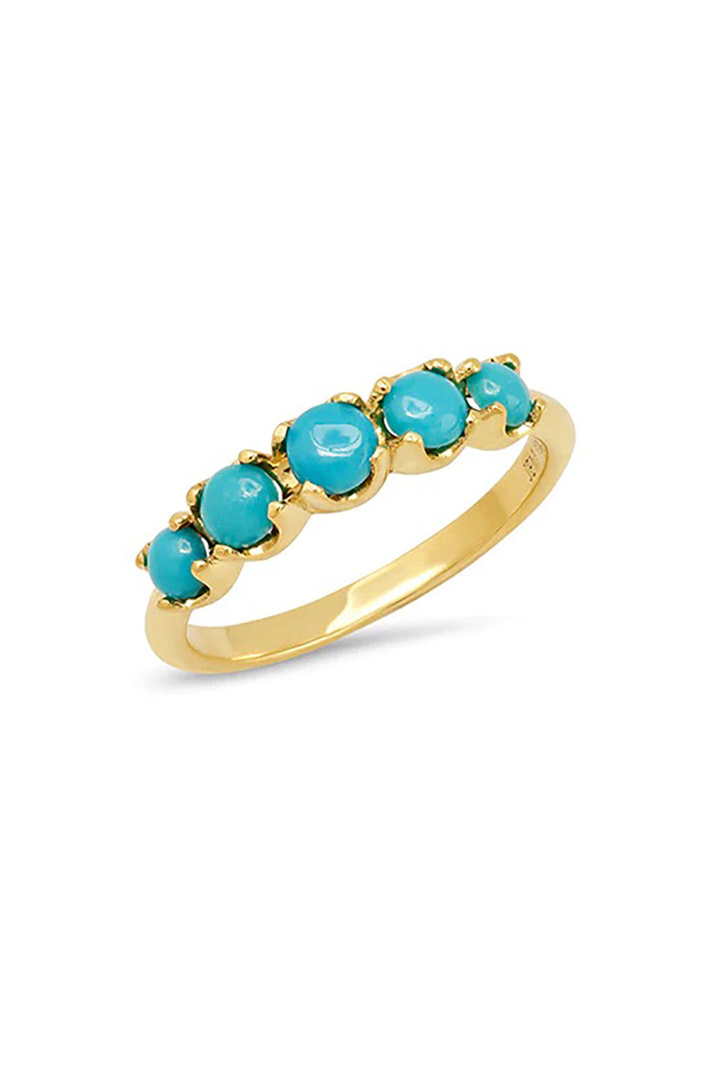 BAGUE TURQUOISE DÉGRADÉE