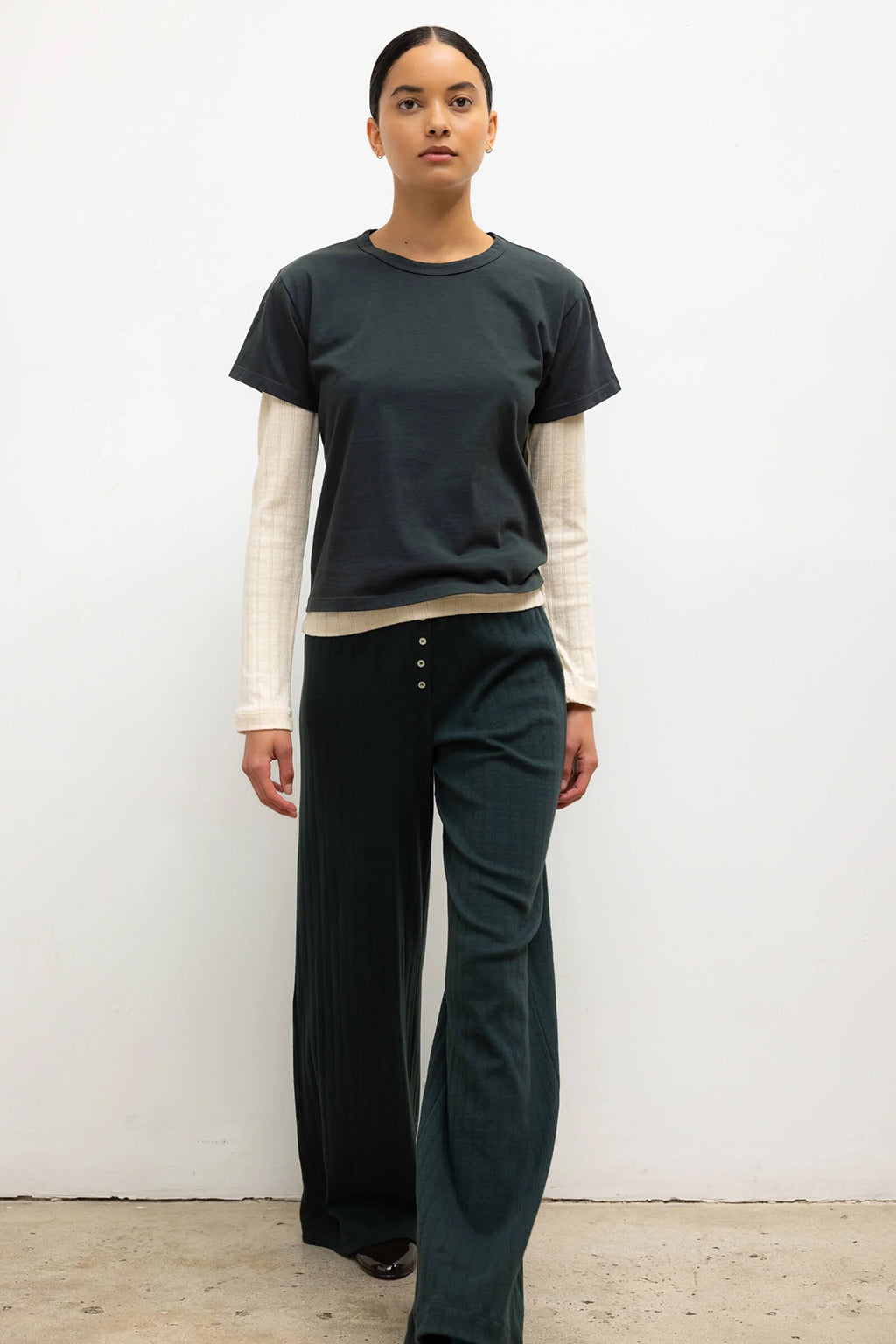 POINTELLE BOXER PANT