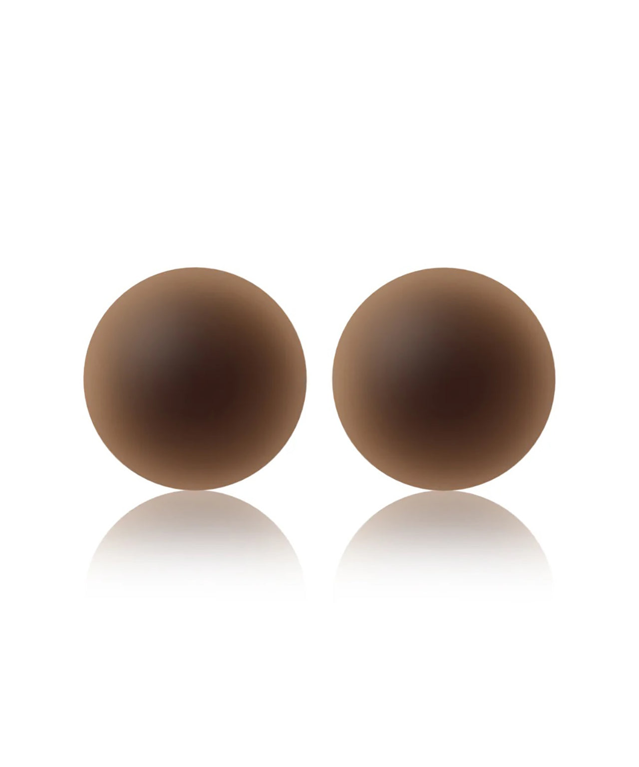 NO SHOW ADHESIVE NIPPLE COVERS NO.9 COFFEE