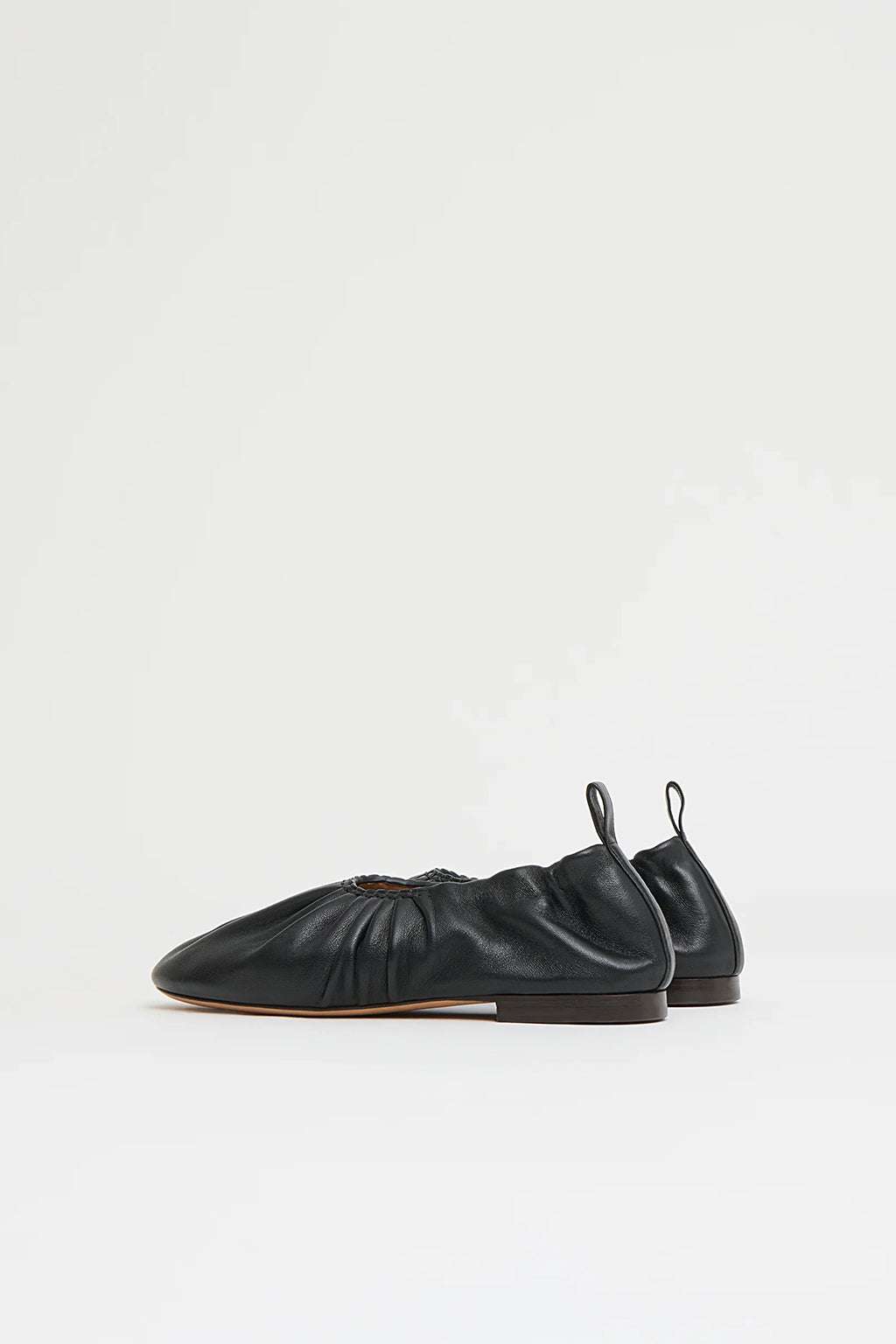 RUCHED BALLERINA FLAT