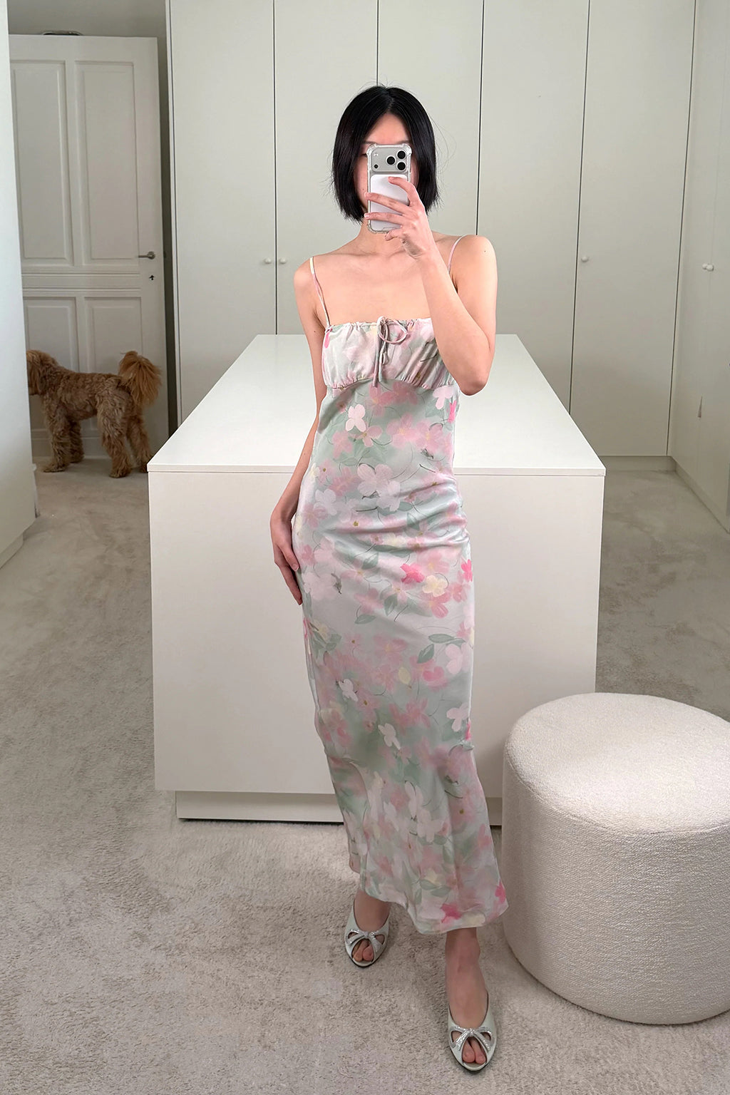 RIRI SILK SLIP DRESS