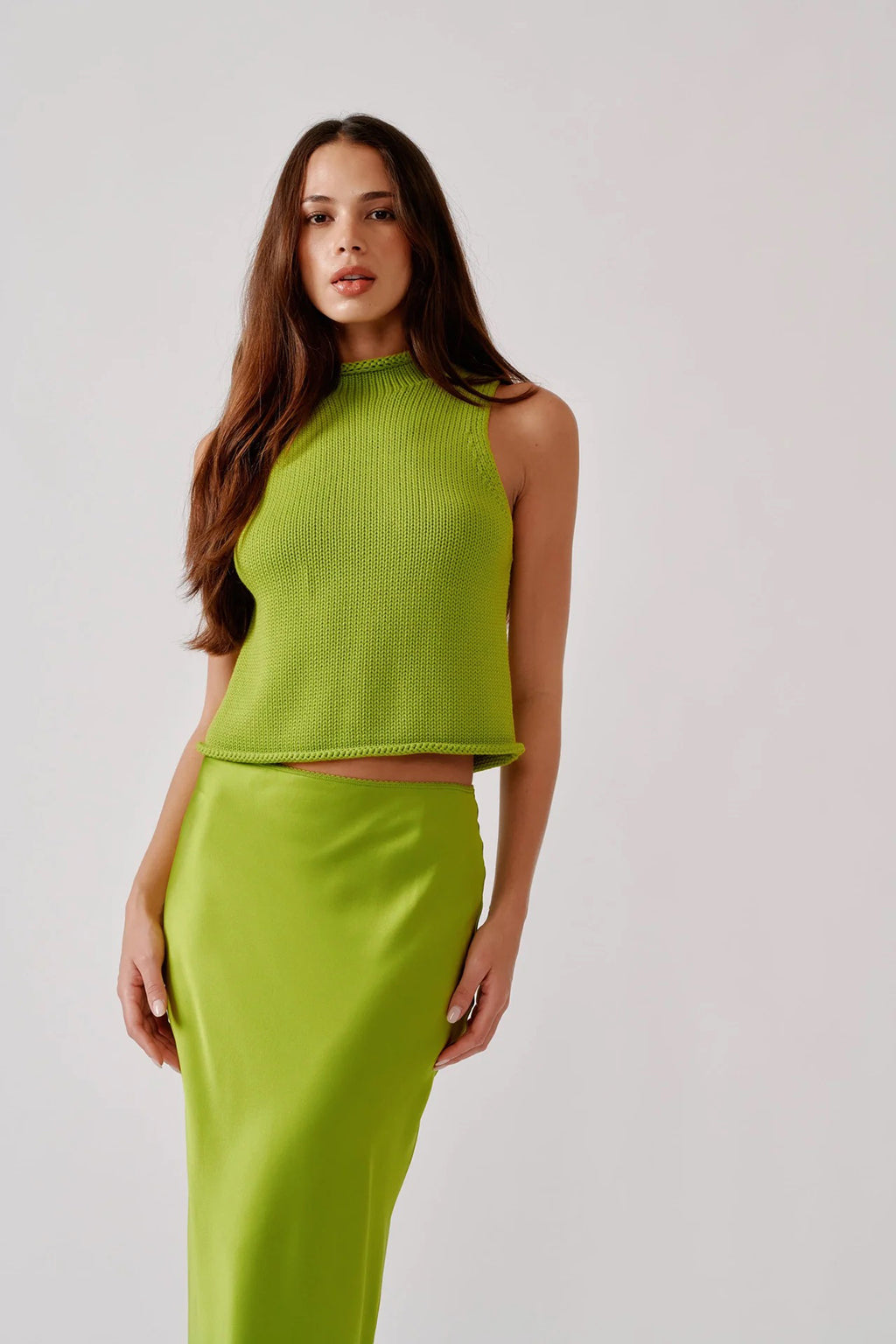 GIADA ROLL NECK TANK