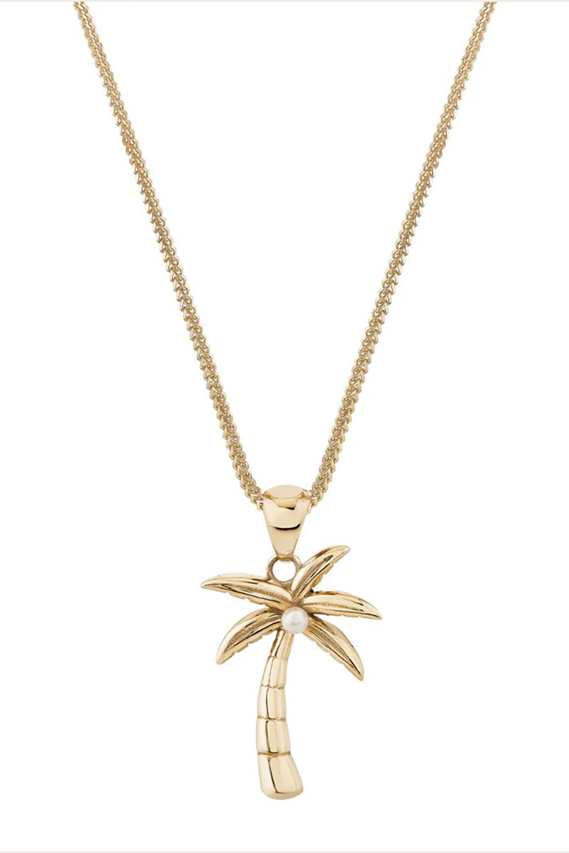 PEARL PALM TREE PENDANT