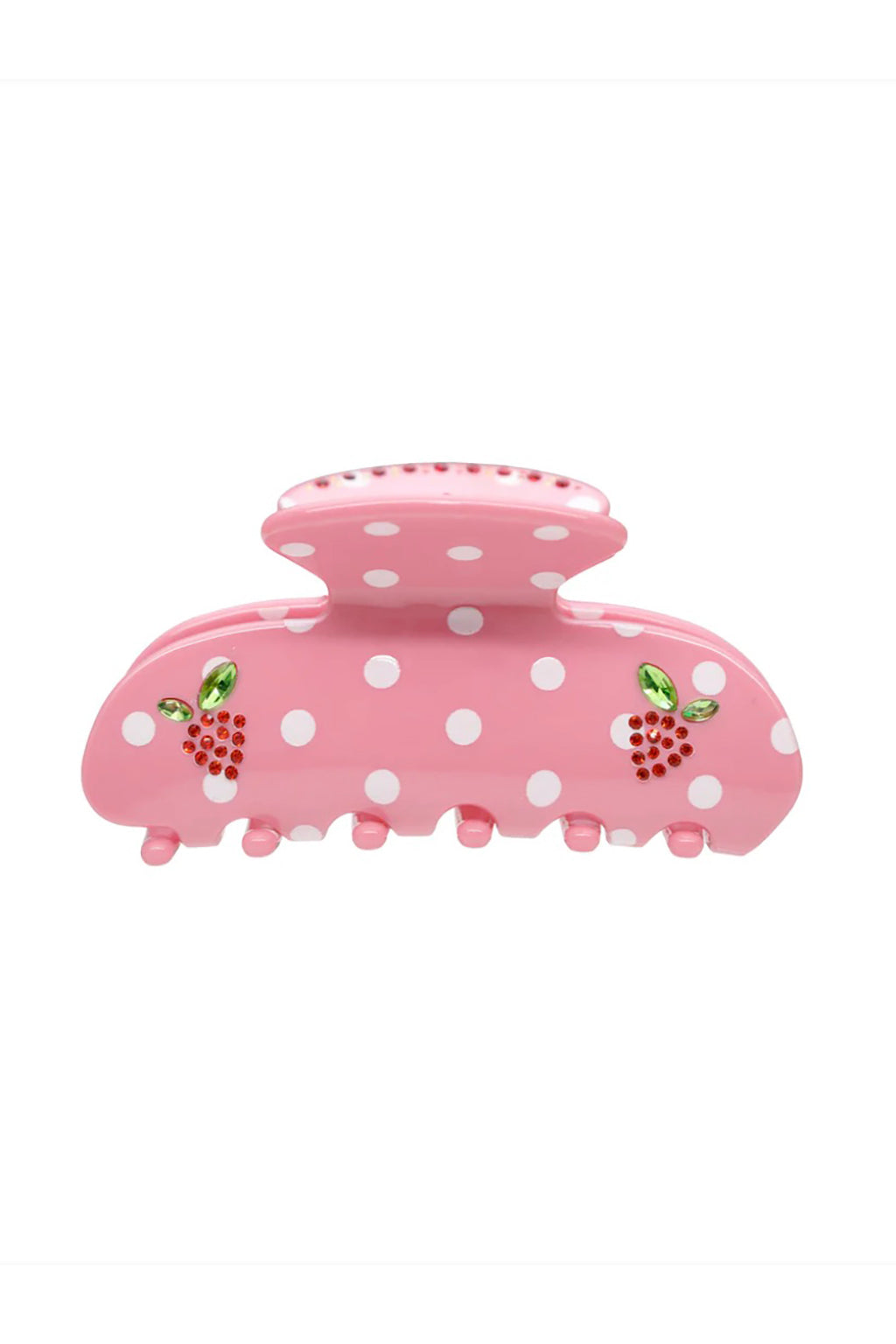 SWEETHEART CLIP IN LYCHEE BERRY DOT